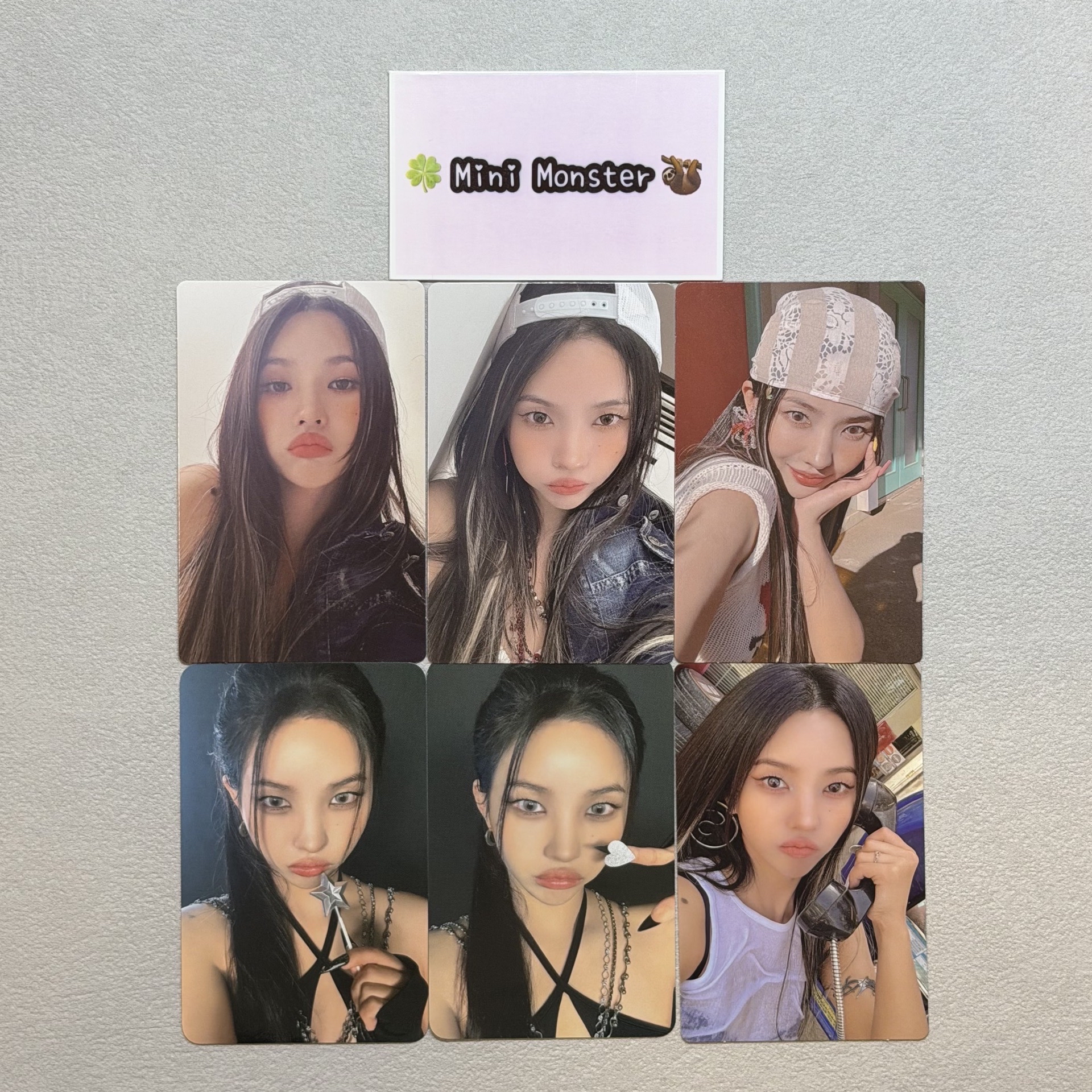 🍀Mini Monster🦥 六張一組 娟