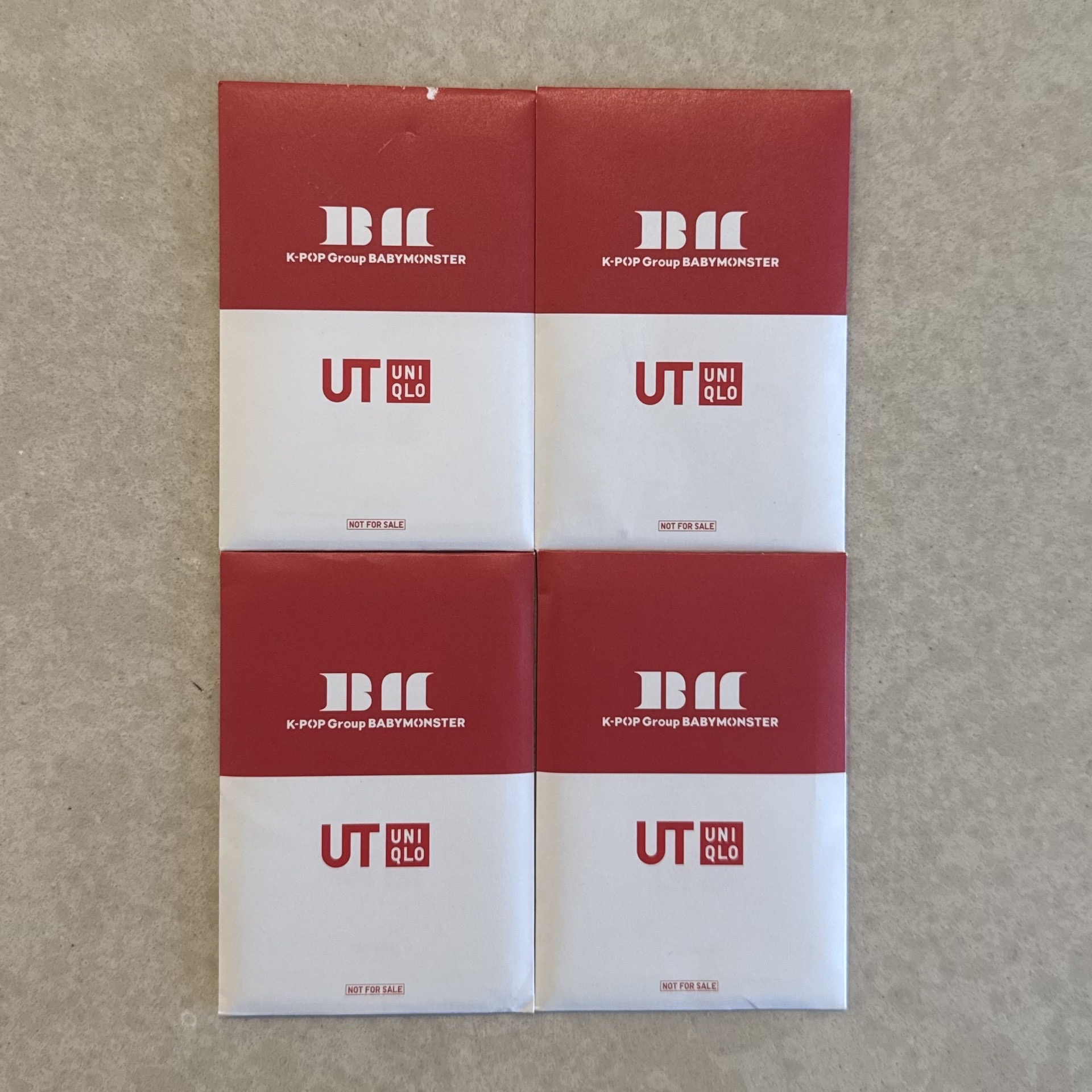 代購 · BM QNIQLO代言卡（整套未拆）