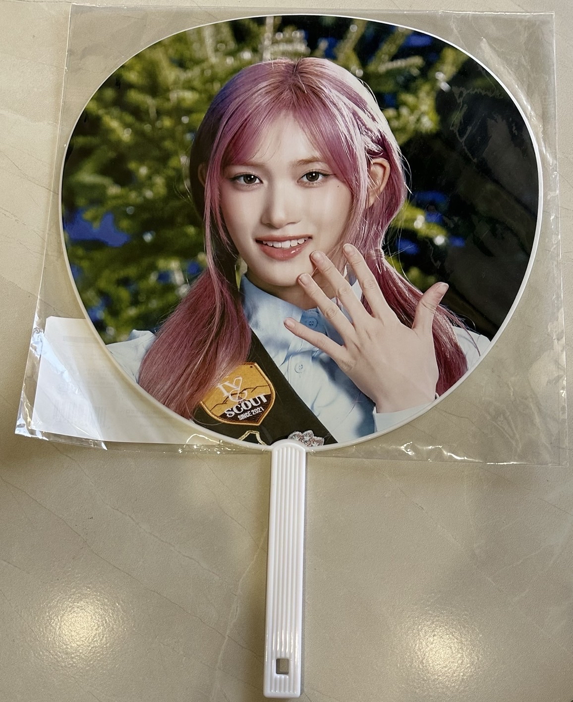 25’ FC IVE SCOUT 扇子 日場周邊