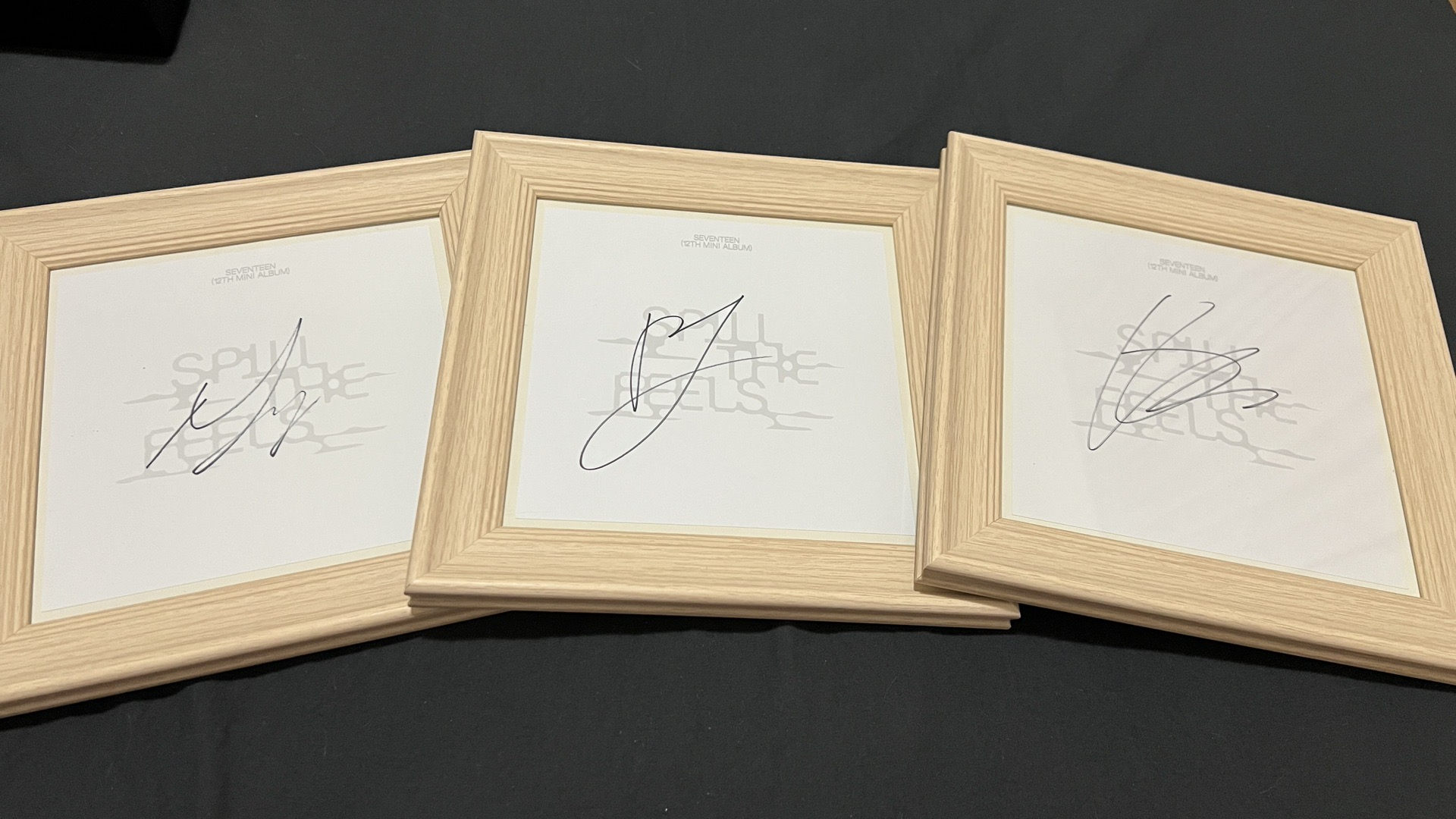 權順榮 金珉奎 李碩珉  DK MINI12 簽名卡 美通親簽