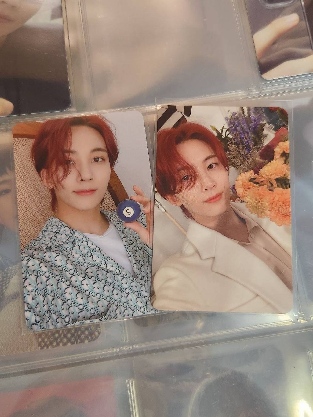 ✨️迷八 淨漢 捧花+撞球卡