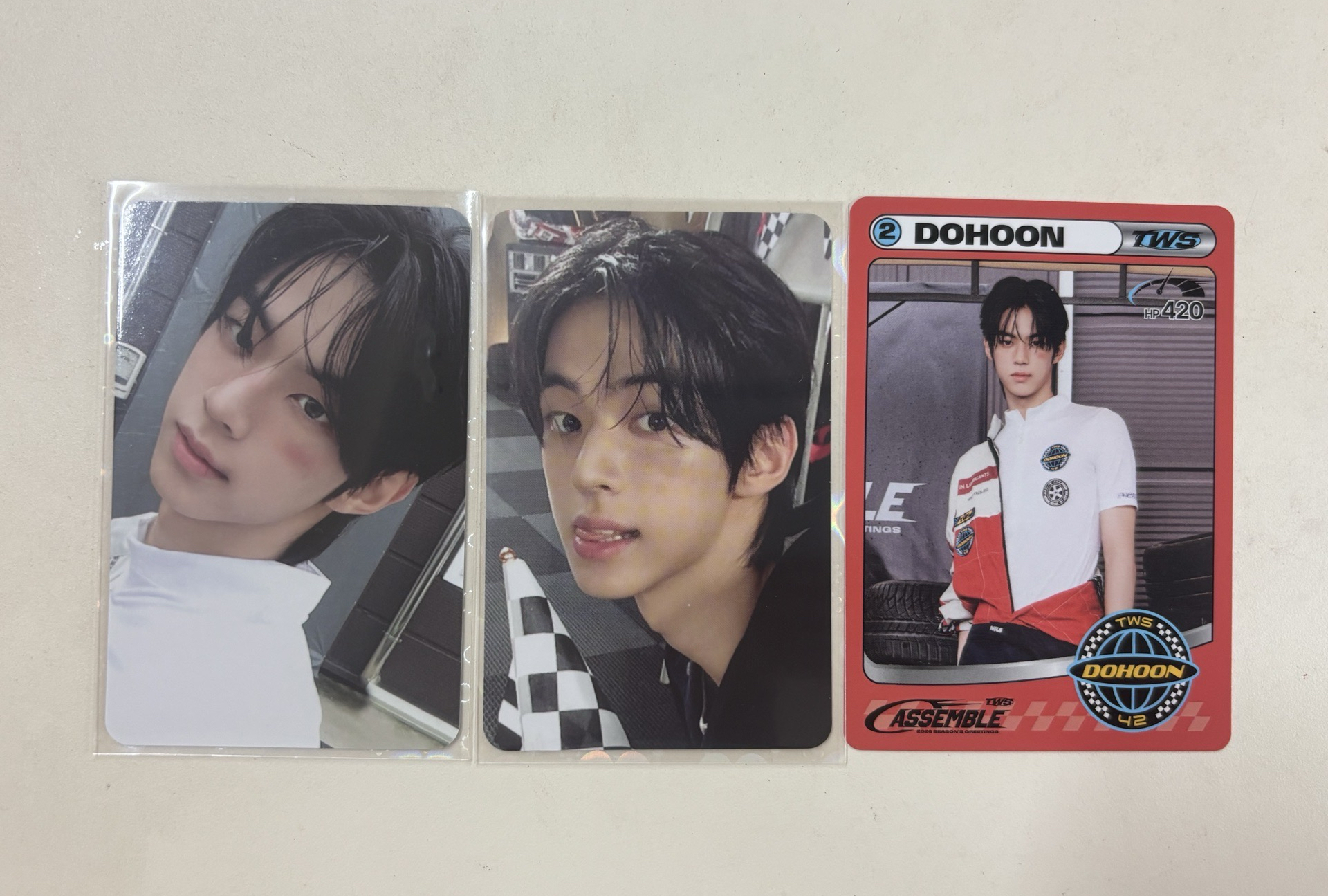 TWS 2026年曆道勳set（3張一組）