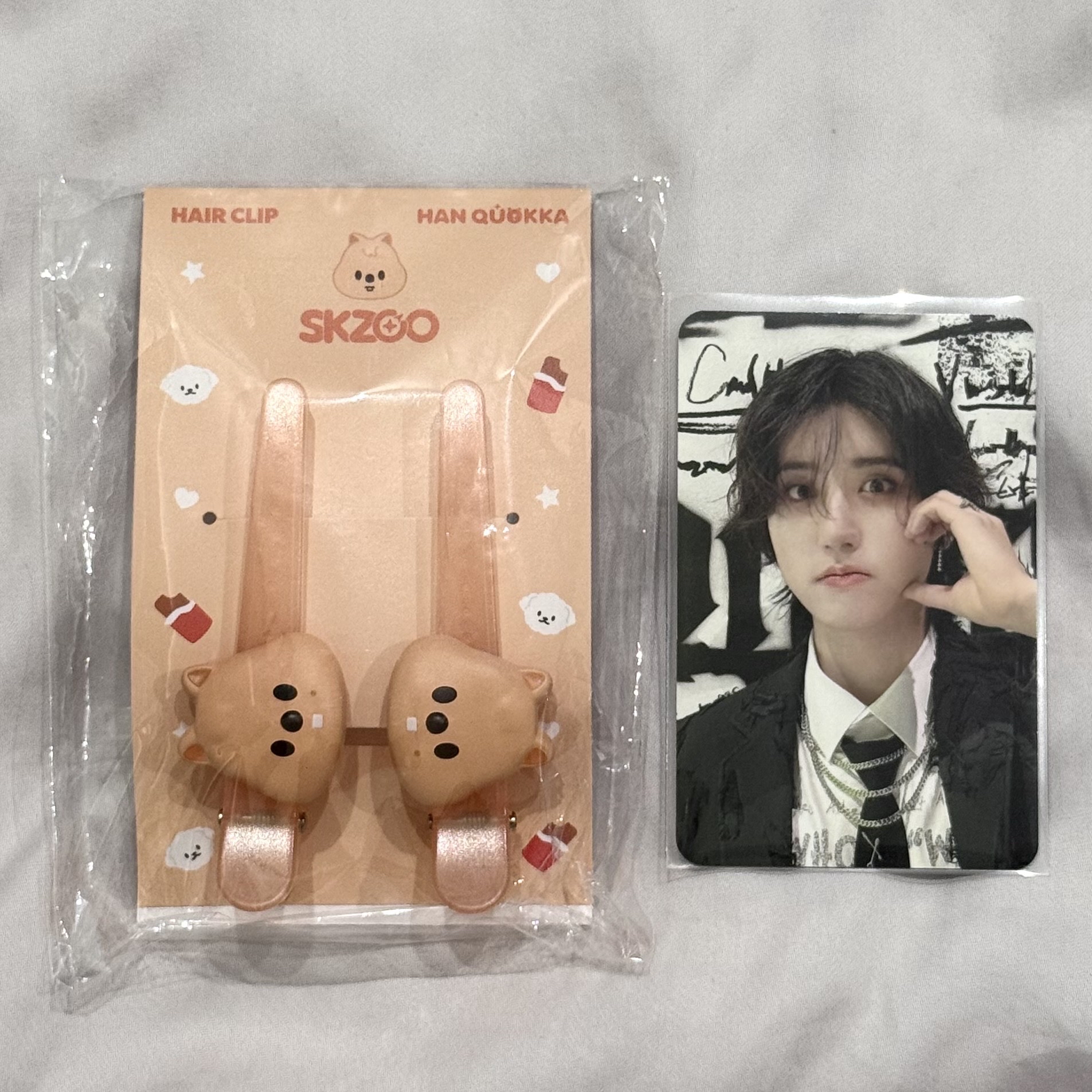 3rd 世巡 髮夾含卡 HAN韓知城