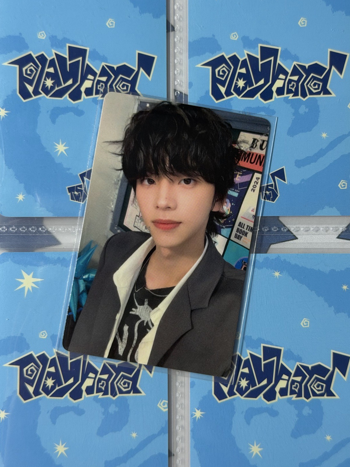 申惟 一直娛 中文卡背「叮咚～你的冬日惟巾已送達^^！」