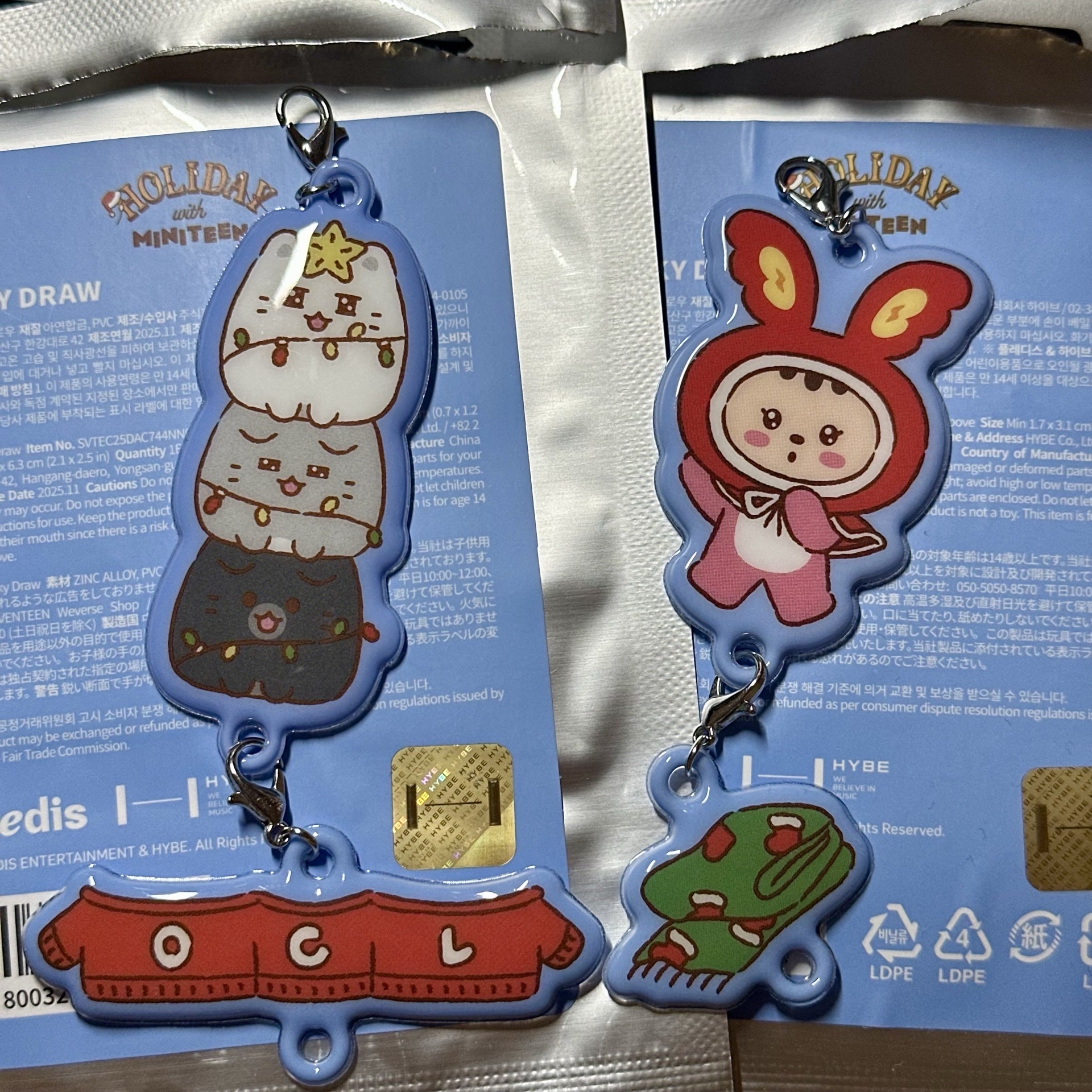 聖誕MINITEEN 隨機吊飾 漢俊