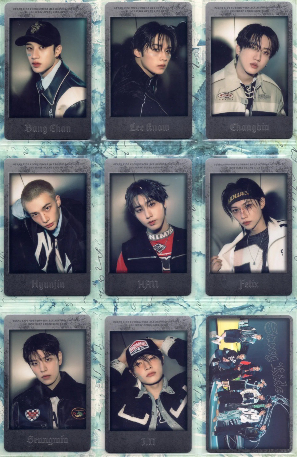 SKZ STRAY KIDS 靜岡 Dominate 套卡 拍立得 一套