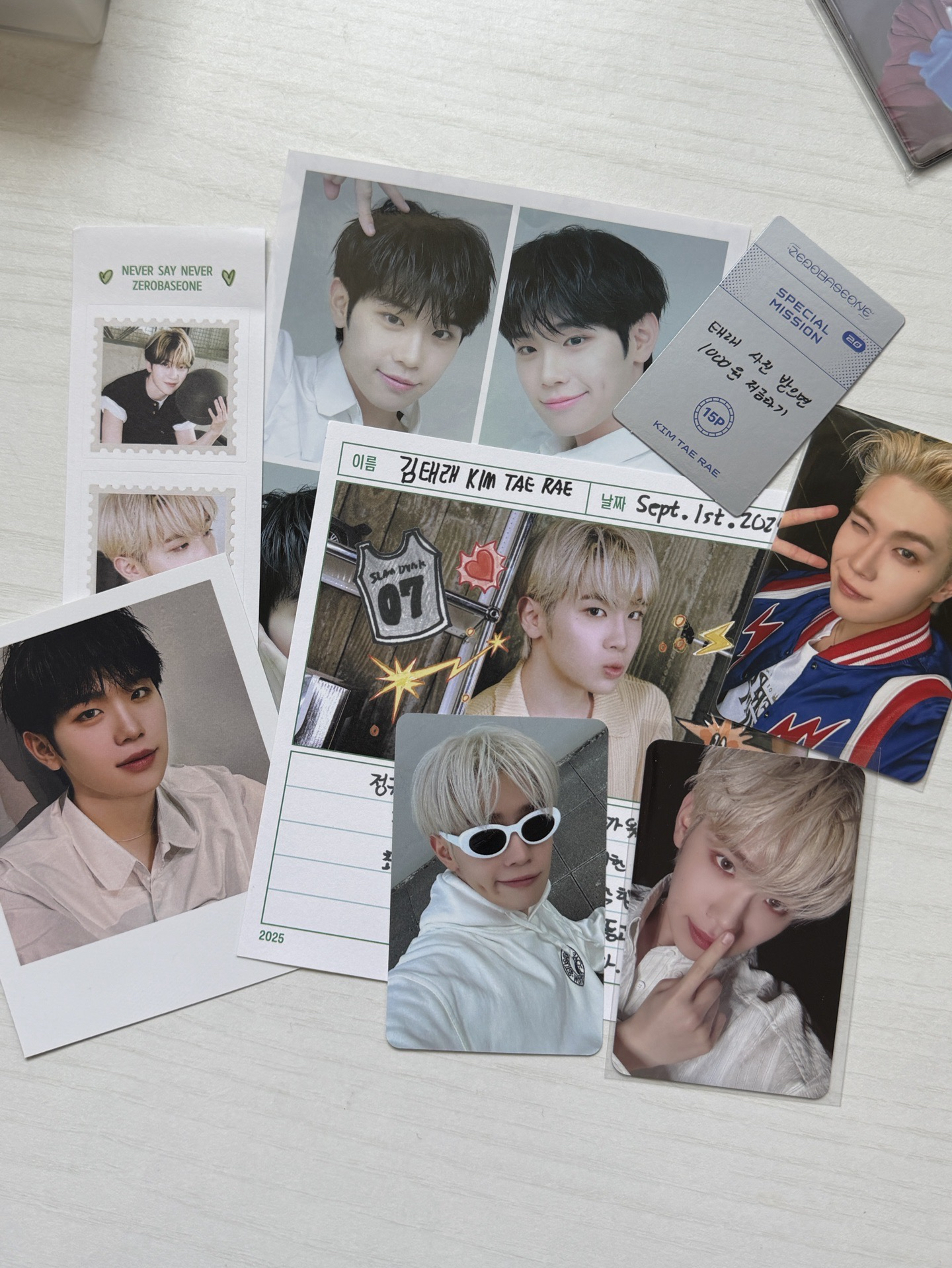 ZB1 正規一特典 來 整圖