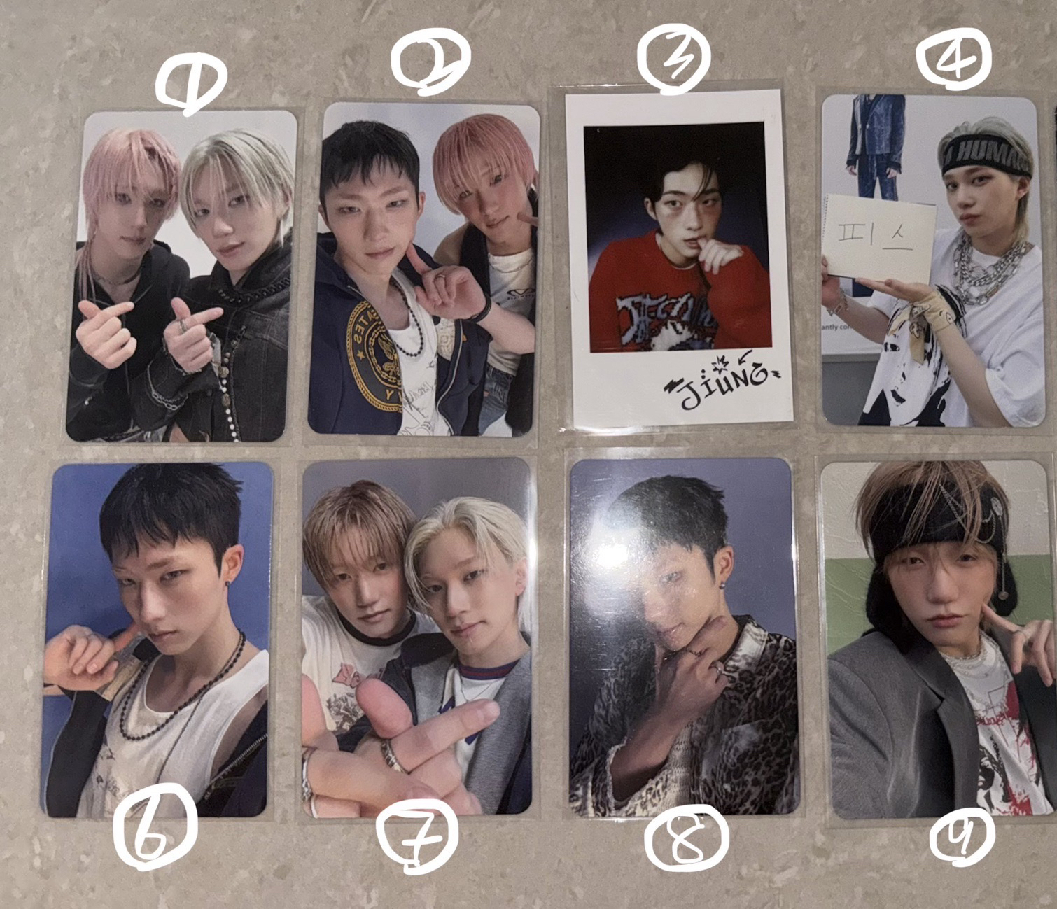 p1harmony 專卡(可單收）