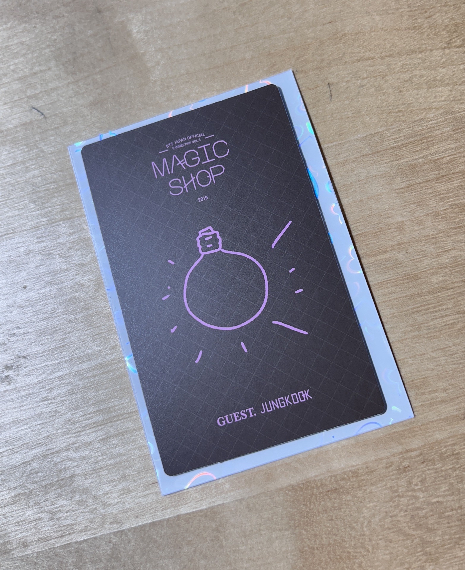 日本五期 magic shop 柾國