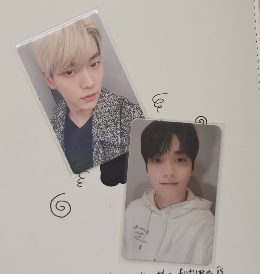 🔹️TXT 崔秀彬 金髮西裝 帽T 特典卡