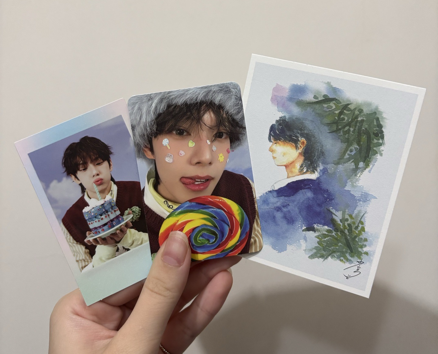崔立于｜出道專專卡、明信片