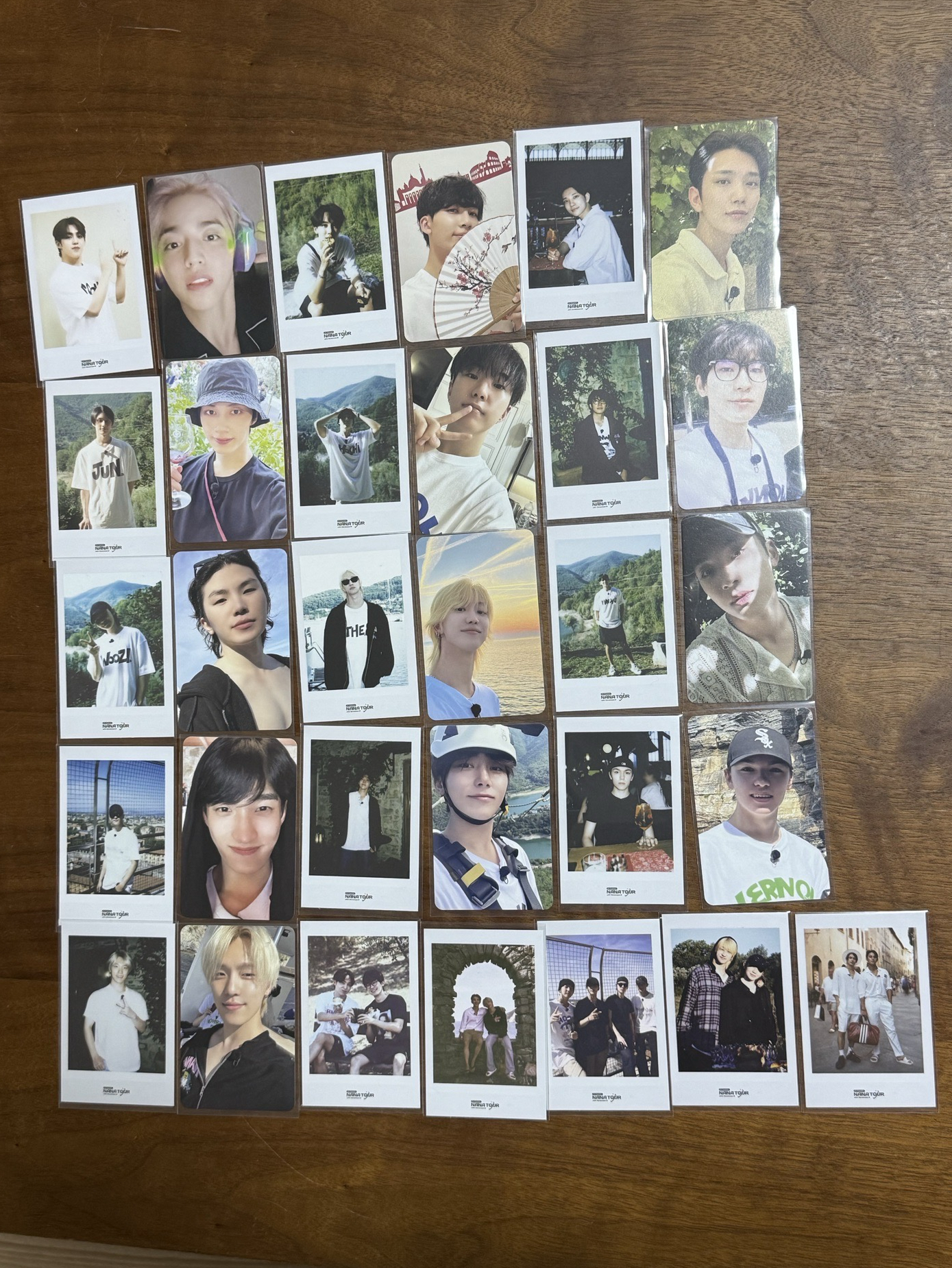 nana tour小卡拍立得