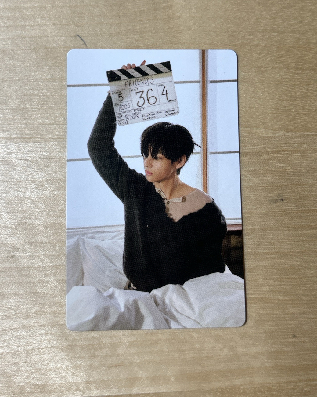 BTS V 泰亨 Friends 日咖 抽選卡