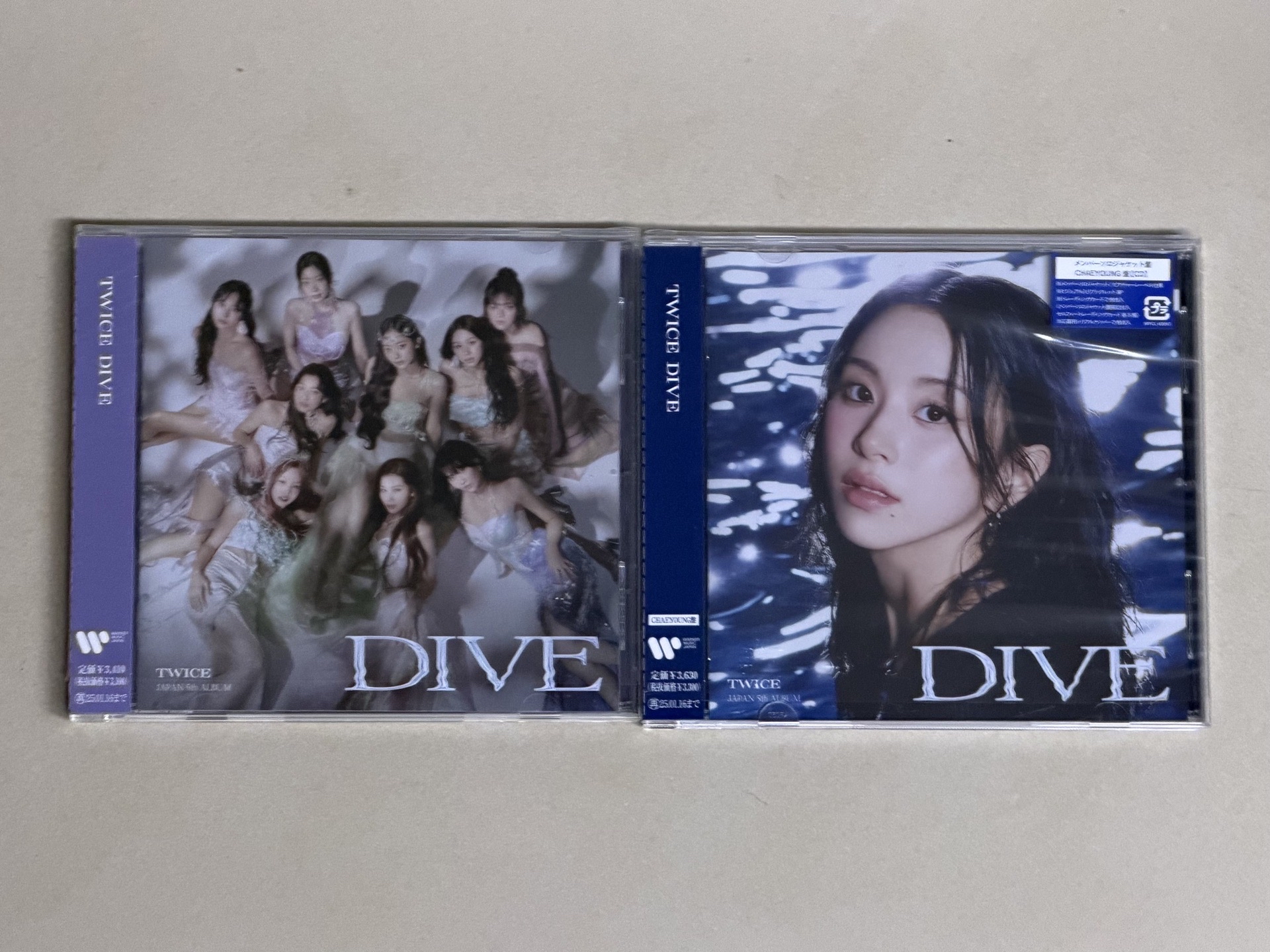 TWICE DIVE 彩瑛個人盤 通常盤 空專