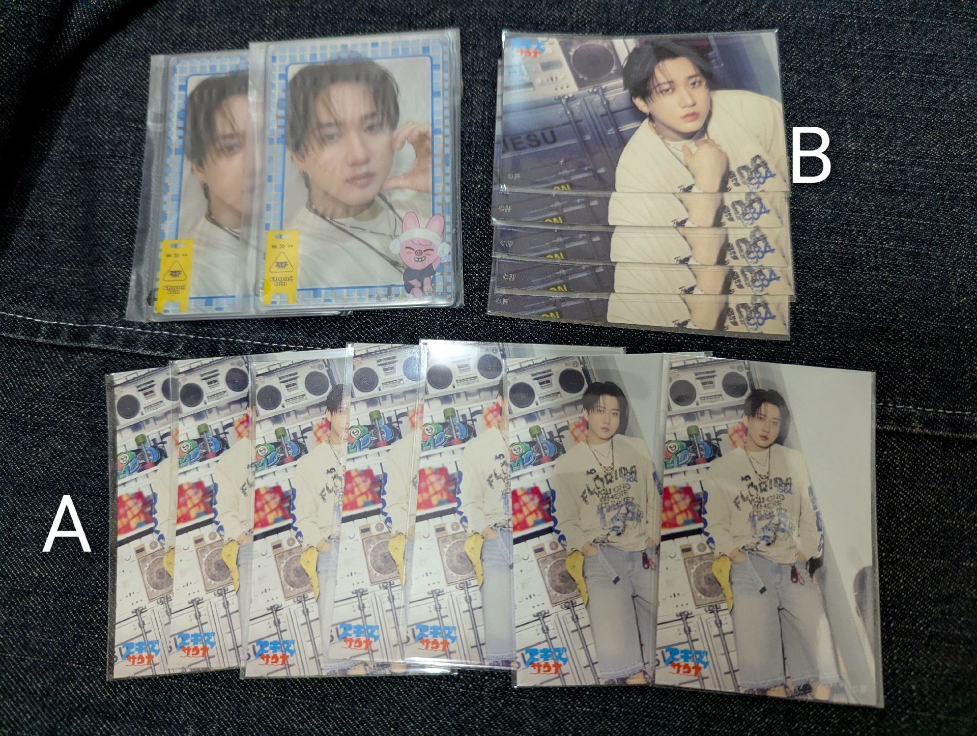 彬小卡1+貼紙2款各一