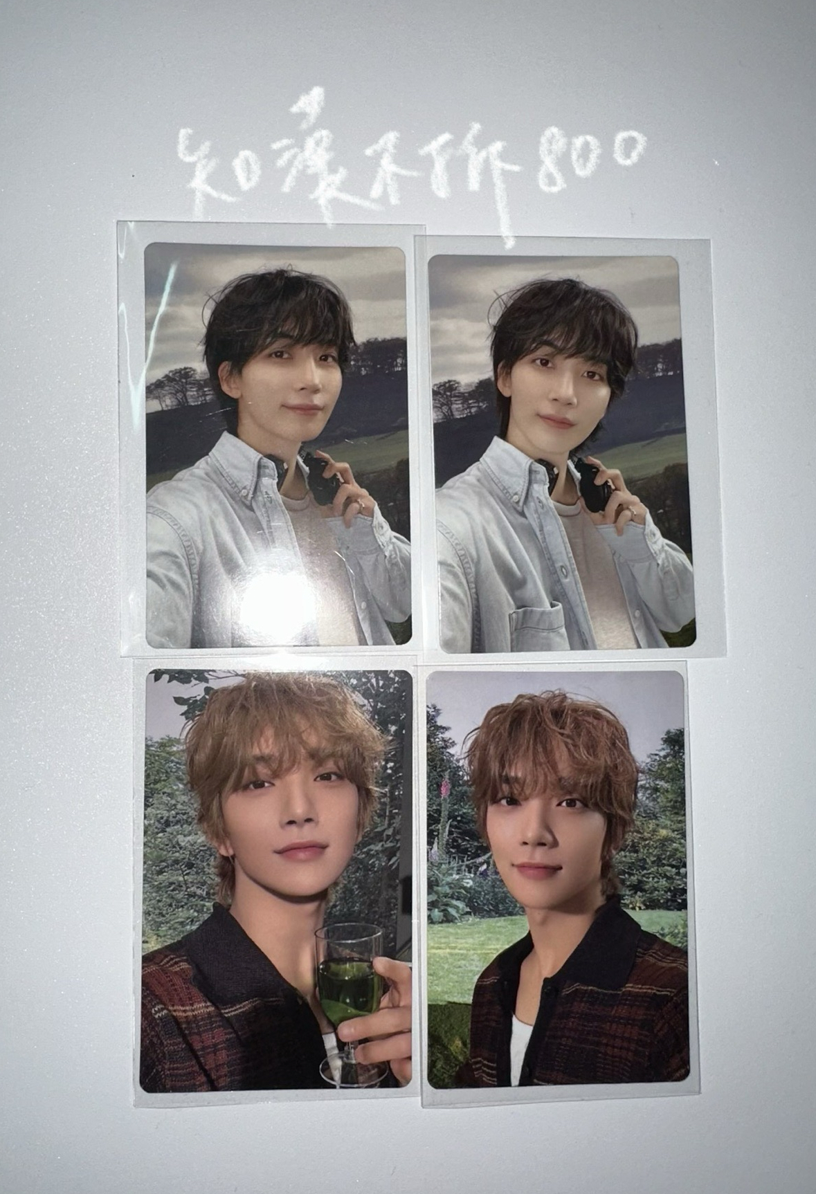 知秀 淨漢 生日卡 