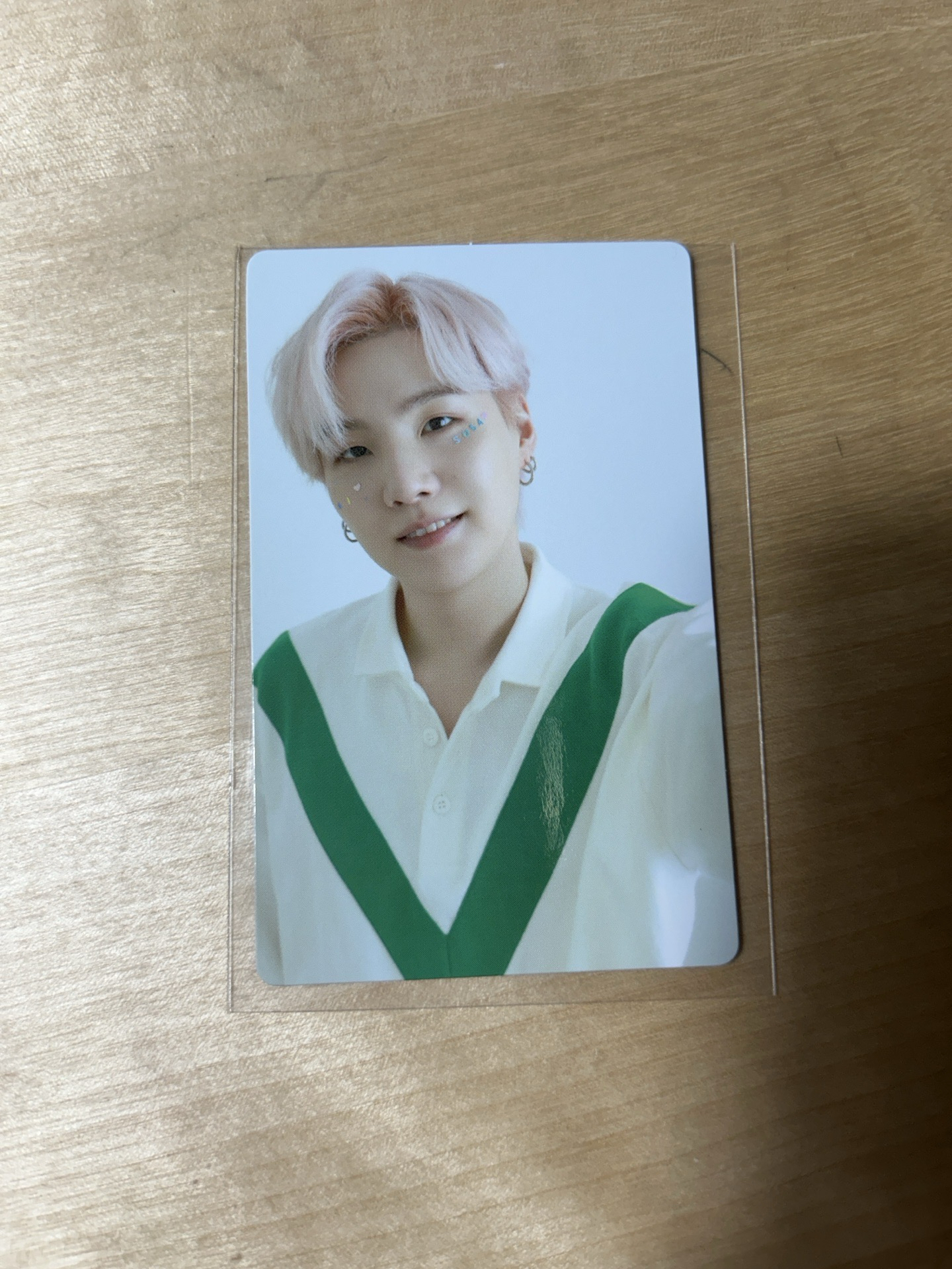 BTS 日咖 會員 抽選卡 玧其