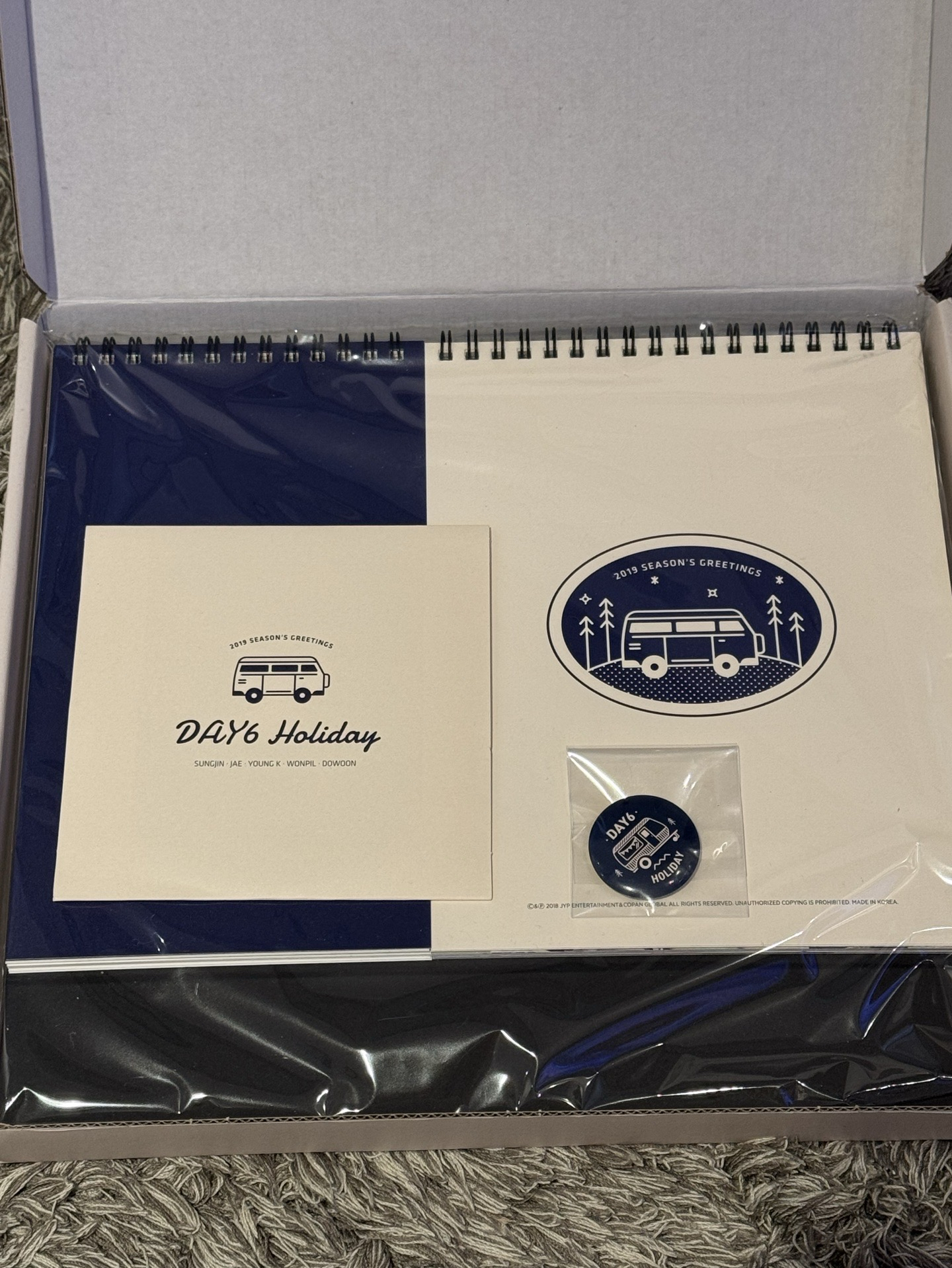 DAY6🍀2019年曆 season’s greeting