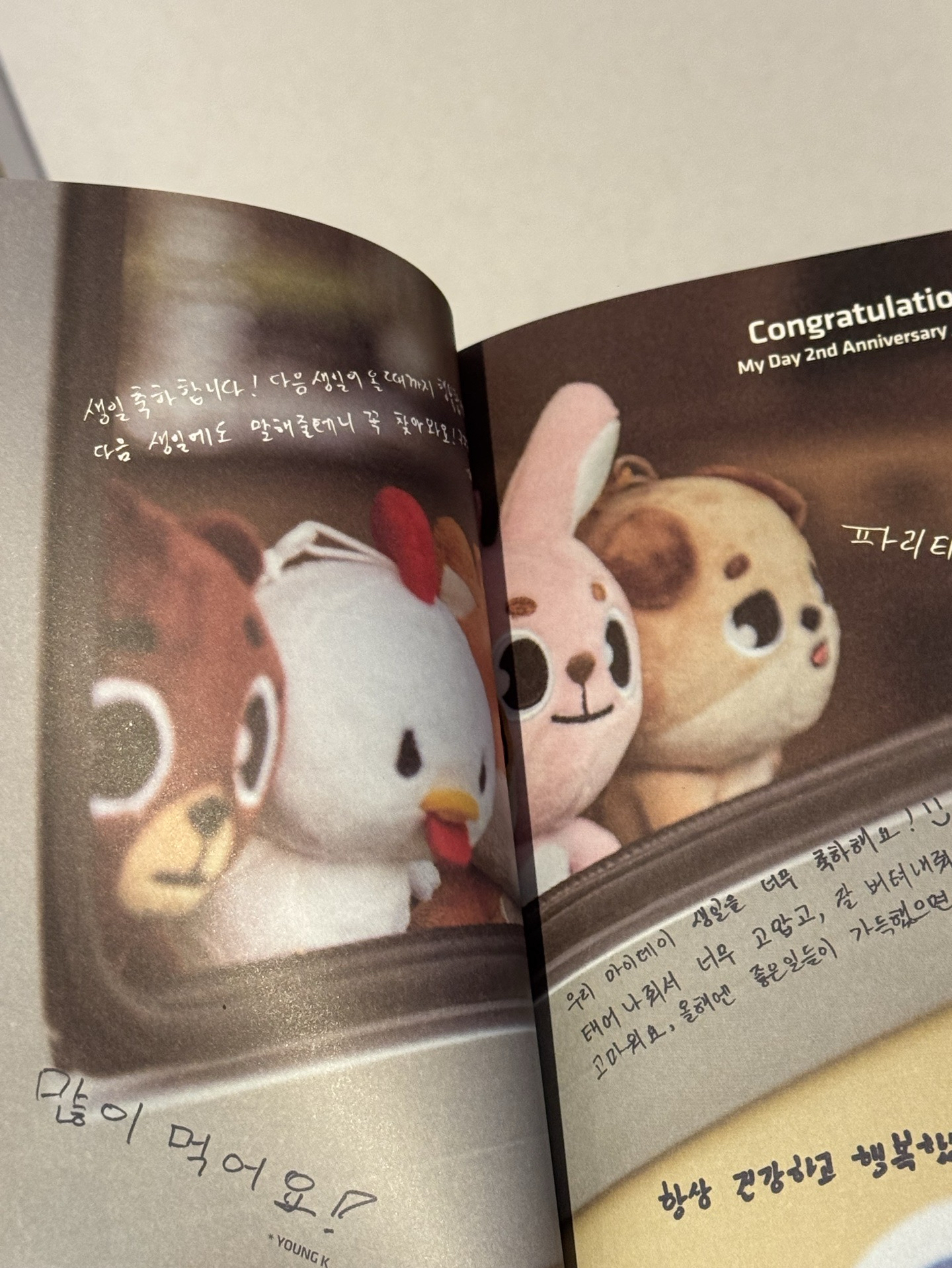 DAY6🍀2019年曆 season’s greeting