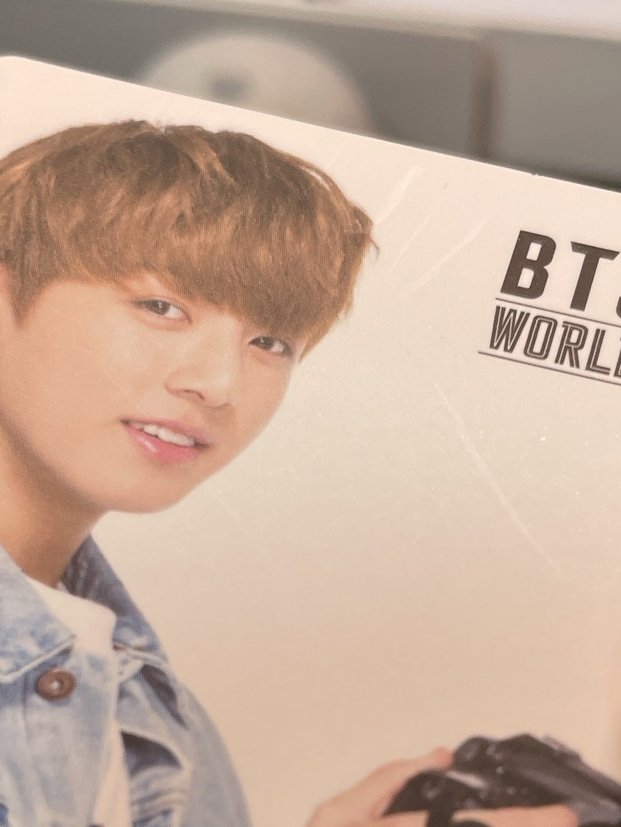 Jungkook 田柾國 BTS world ost 雙面小卡