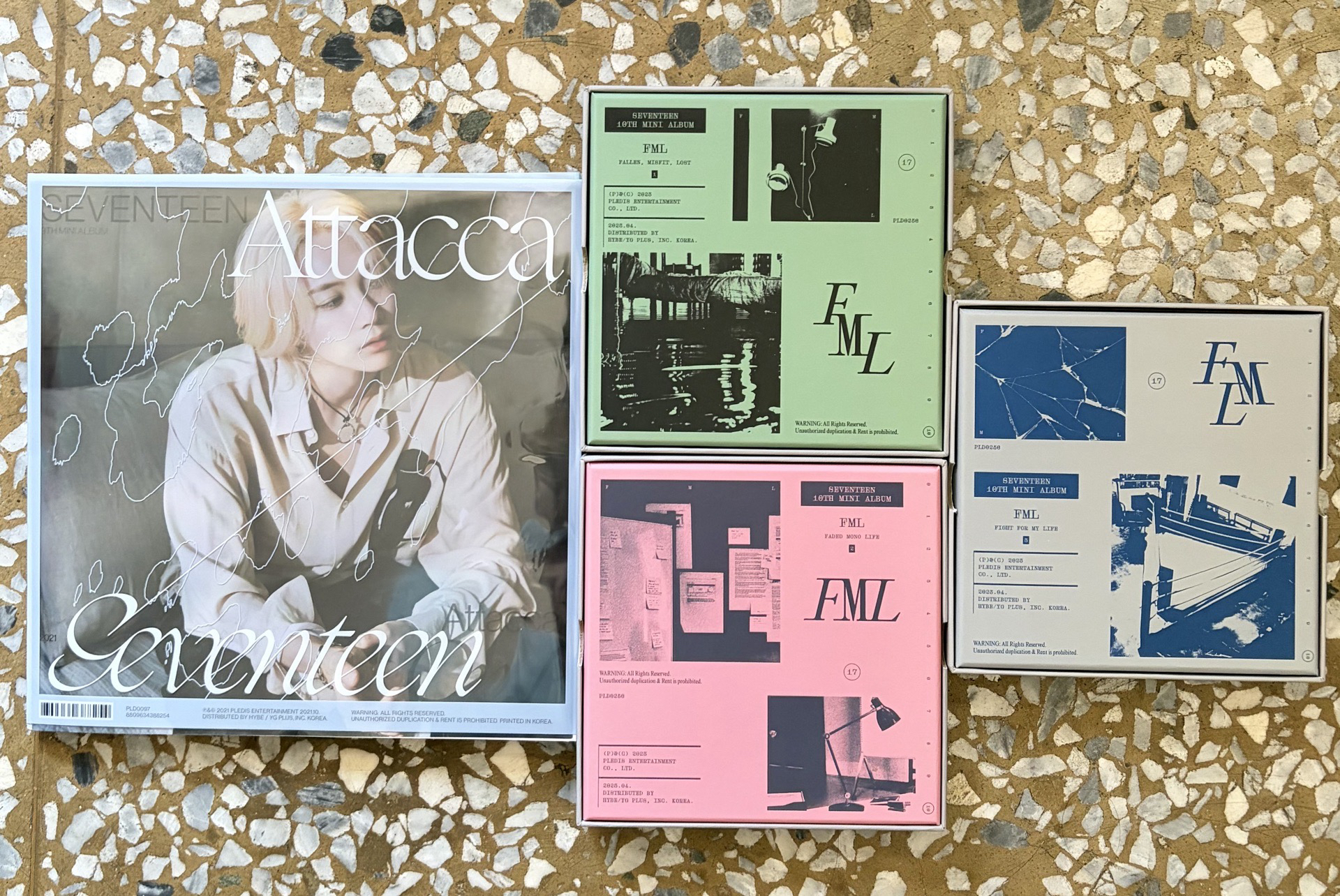 SEVENTEEN 歷年空專