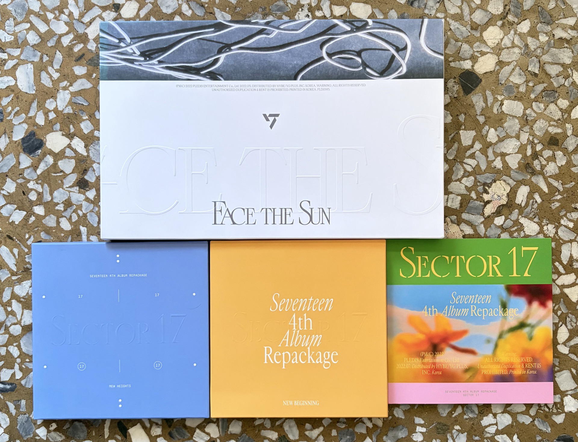 SEVENTEEN 歷年空專