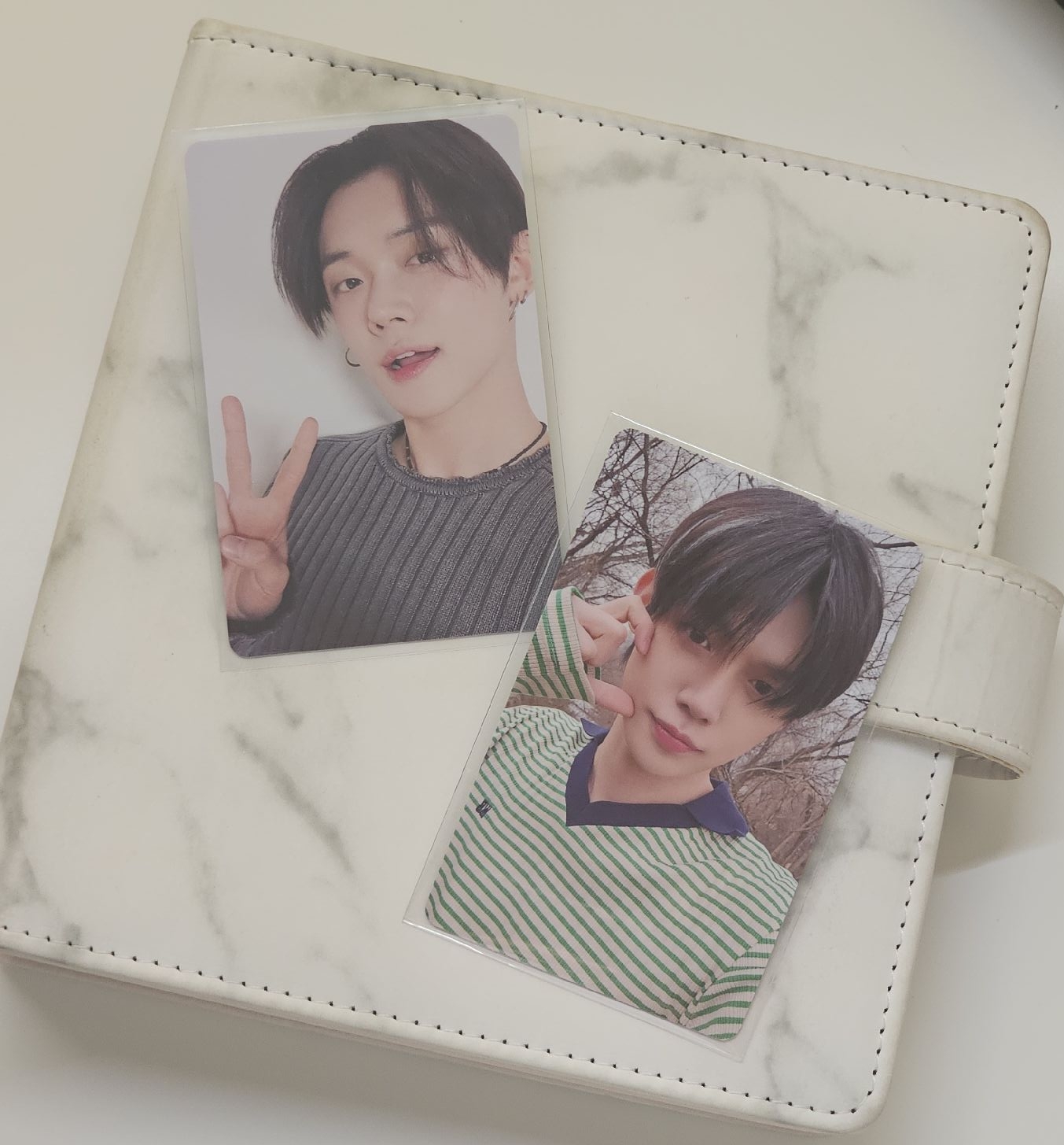 🔹️TXT 崔然竣 迷六特典/場限卡 綠毛衣