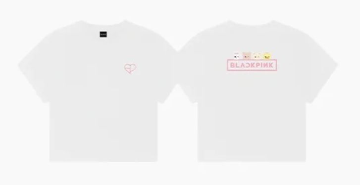 BLACKPINK台北快閃T恤 四娃T