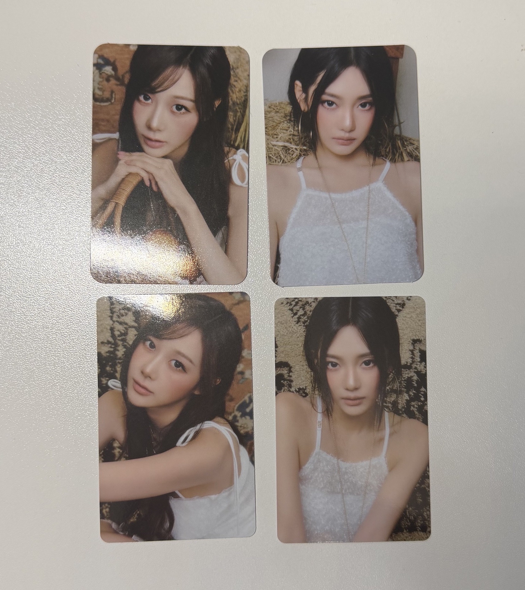 aespa 2026年曆 yes24 WVS 特典卡 吉寧