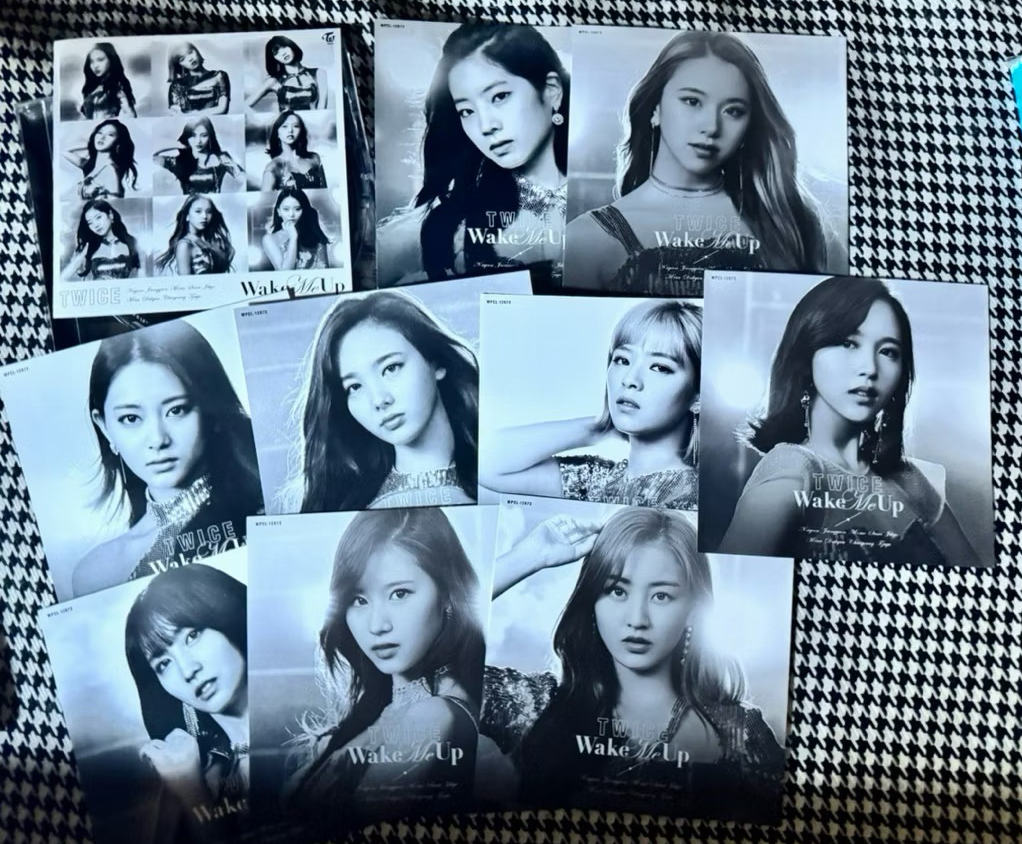 twice 日專 candy pop wake me up BDZ 小卡 日本專輯 子瑜紗夏momoMina娜璉