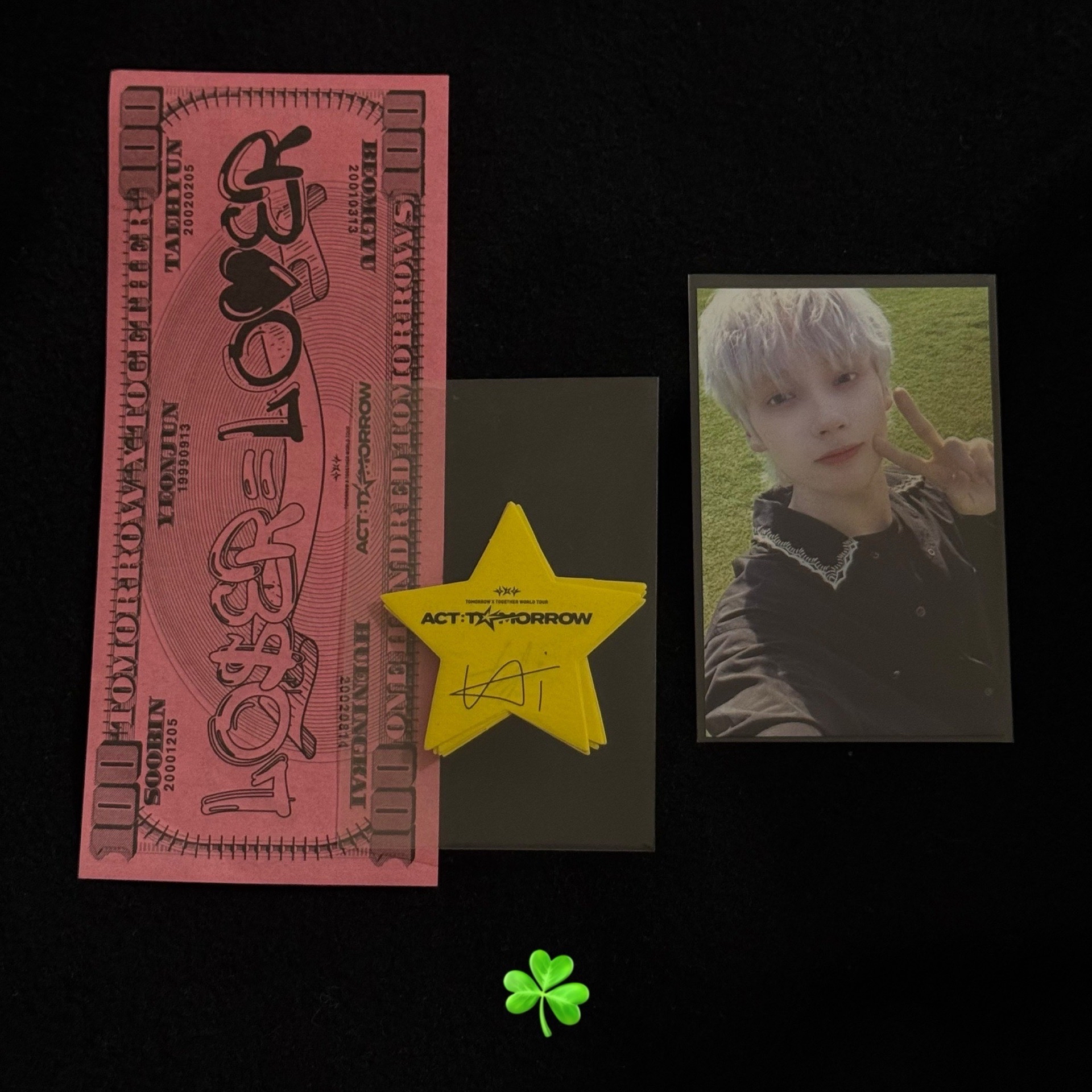 25巡演 韓國入場卡 寧