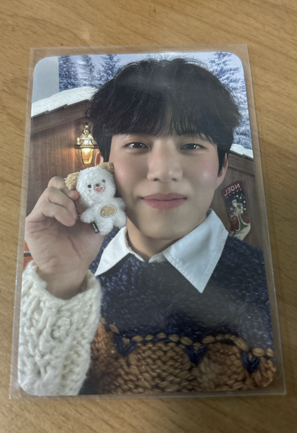 24 聖誕控 線下滿額卡 拿磁鐵娃娃