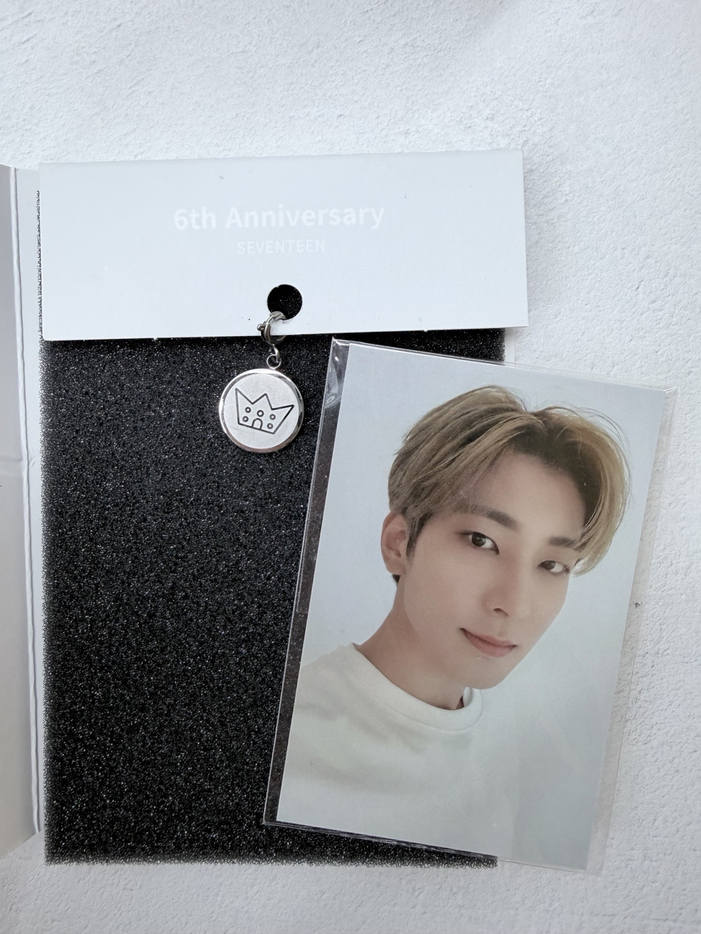 Seventeen 圓佑 六週年吊墜（含卡）