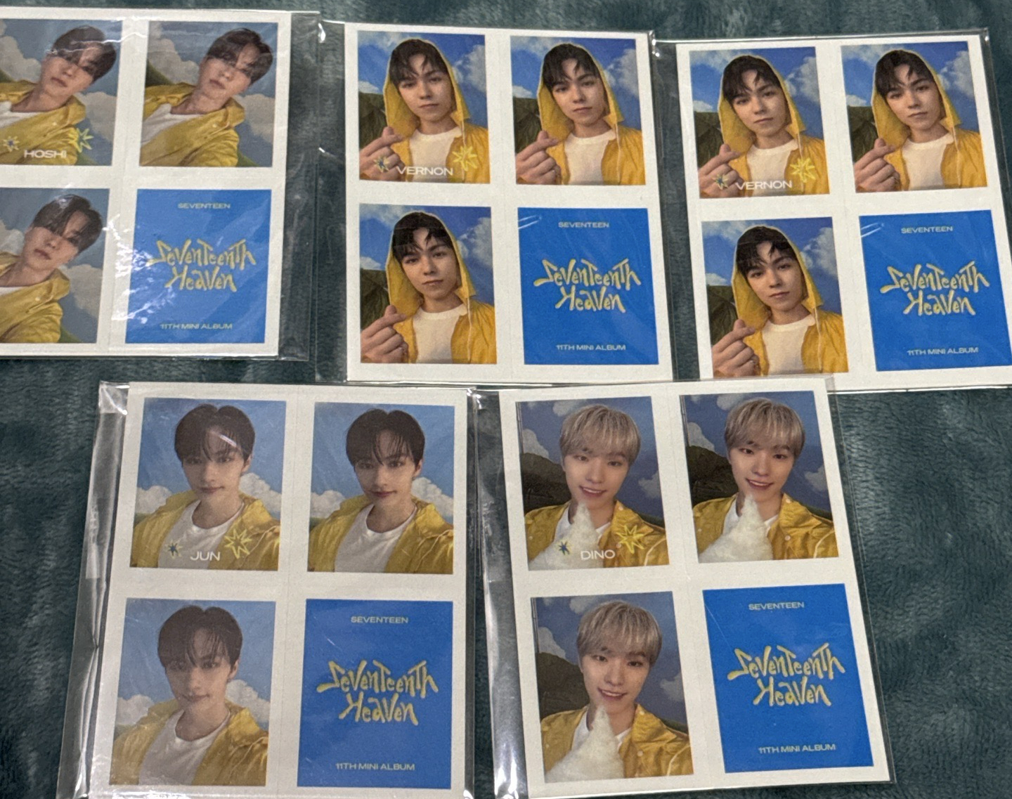 雨衣特典卡 全新未拆含貼紙