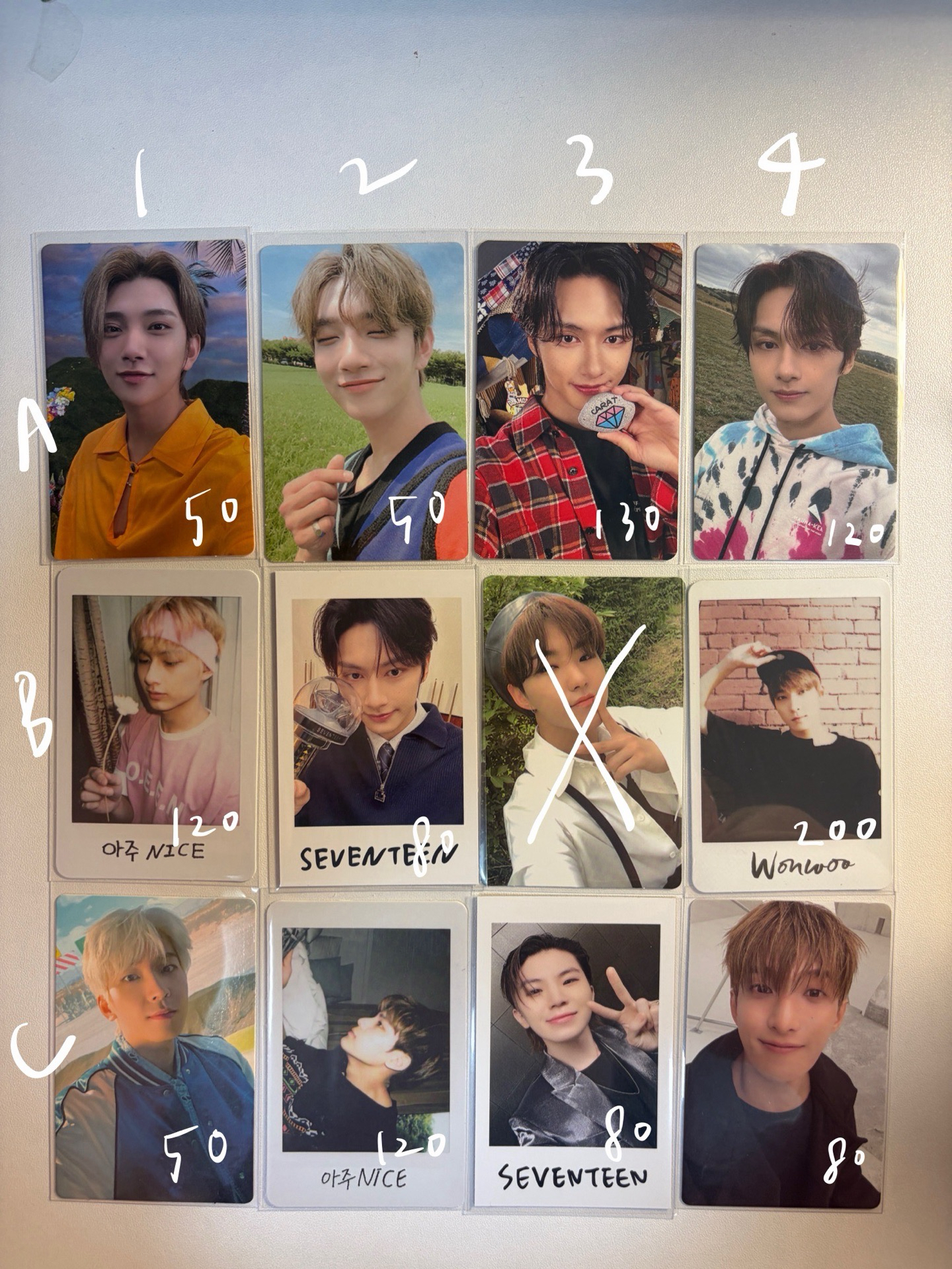 🔵seventeen 小卡區