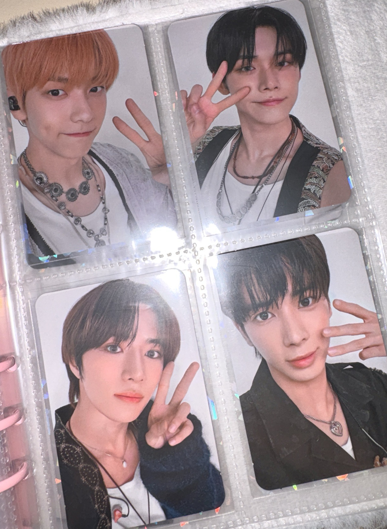 近距離接觸帥哥時附的美麗小卡們