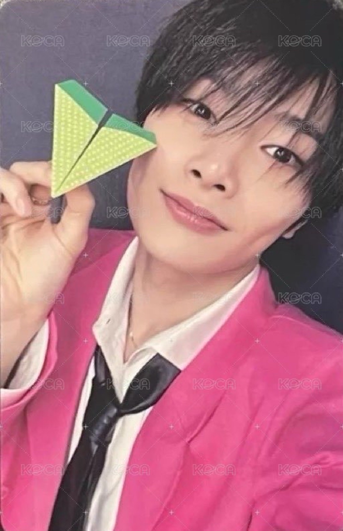 Di it 一直娛 快閃滿額 I.N. 梁精寅 紙飛機 滿額卡 小卡