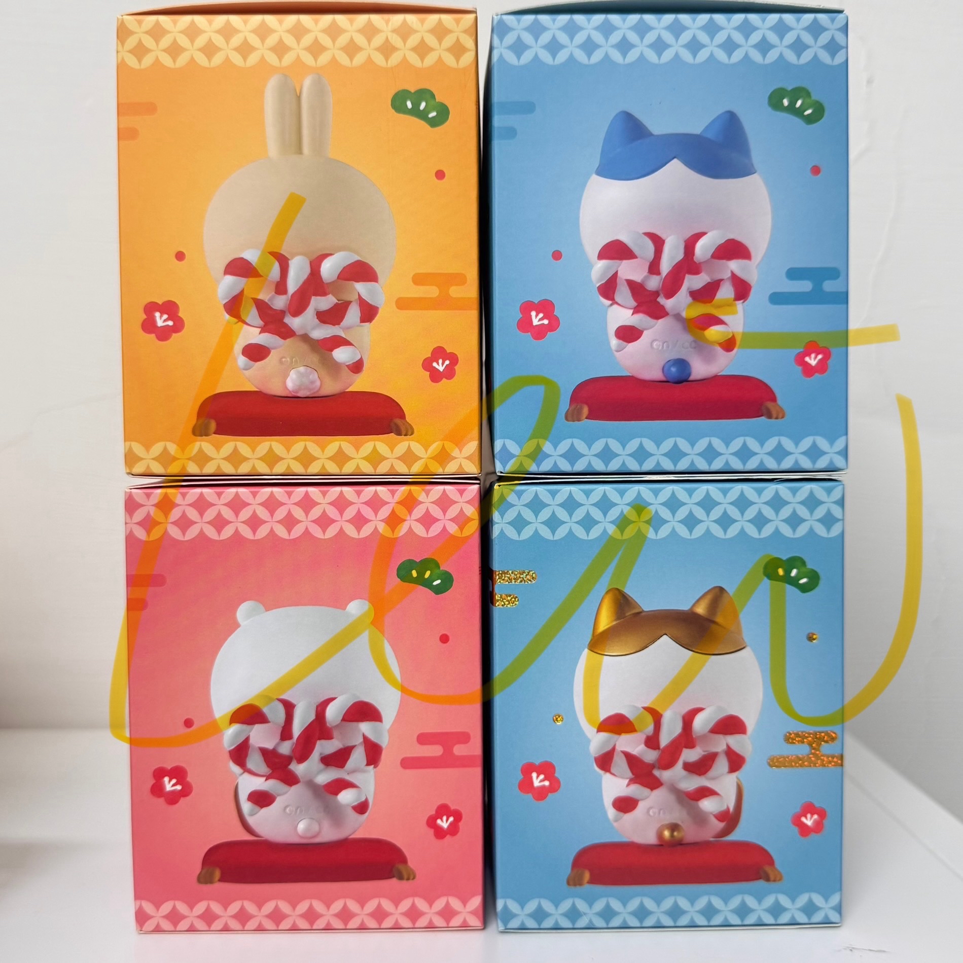 7-11 吉伊卡哇 招財公仔 四隻不拆