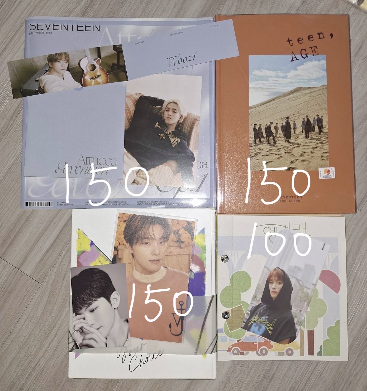 SVT 空專、雜誌、專輯內容物單賣