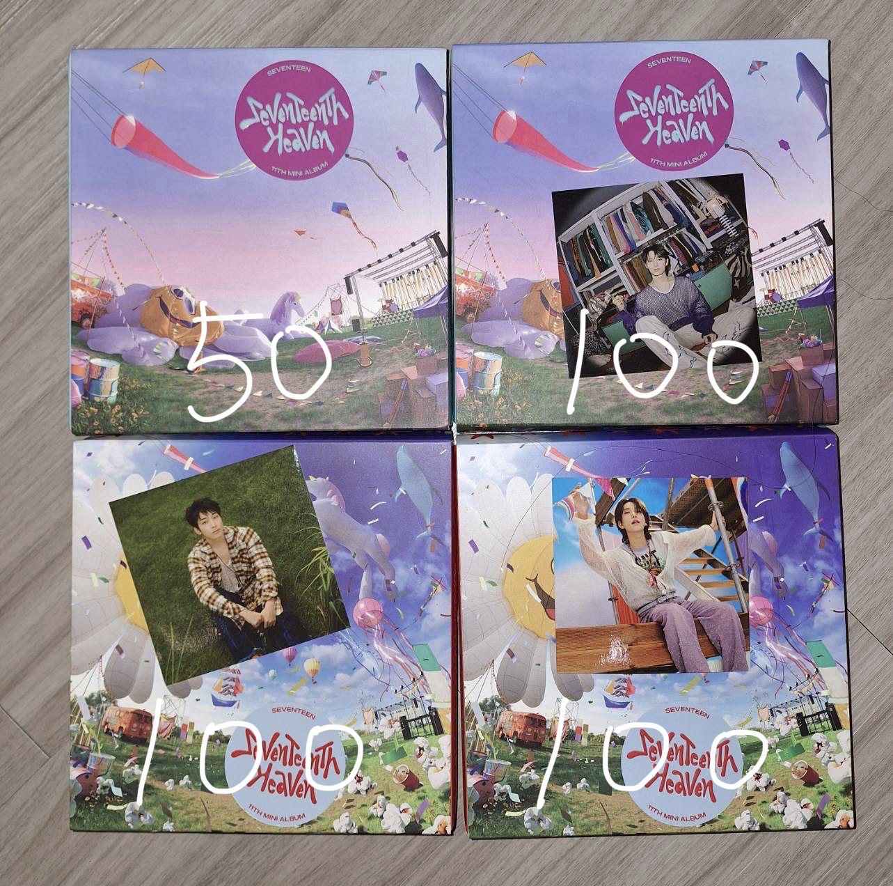 SVT 空專、雜誌、專輯內容物單賣