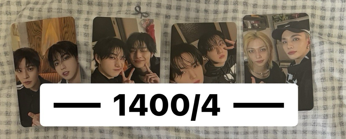 雙人卡一套四張