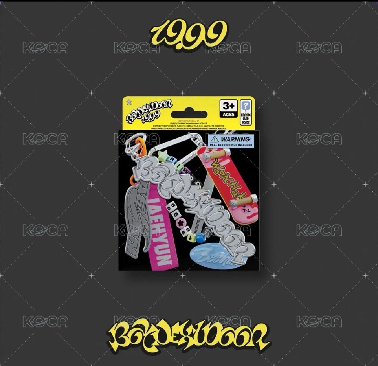 BBNEXDO 聖誕快閃 原皮 吊娃 HAN TATPUNG（綁圖二到九）