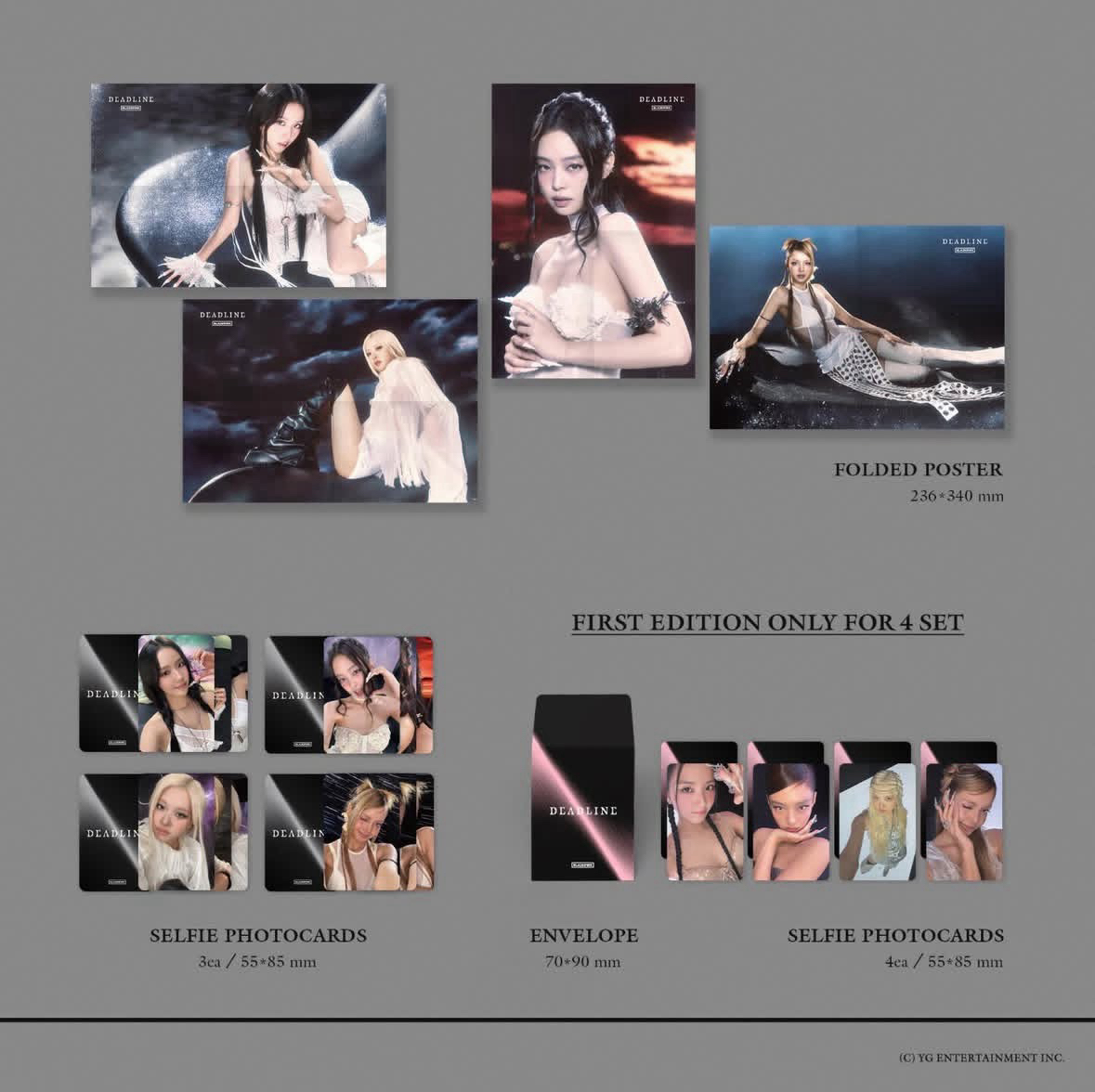 Blackpink迷你3輯 單封 無特典（預購）