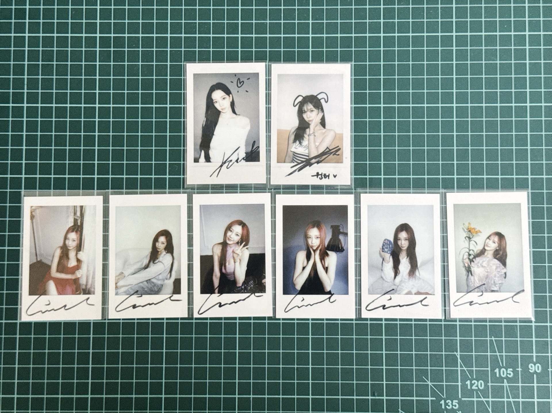 aespa 柚吉冬寧，整套出