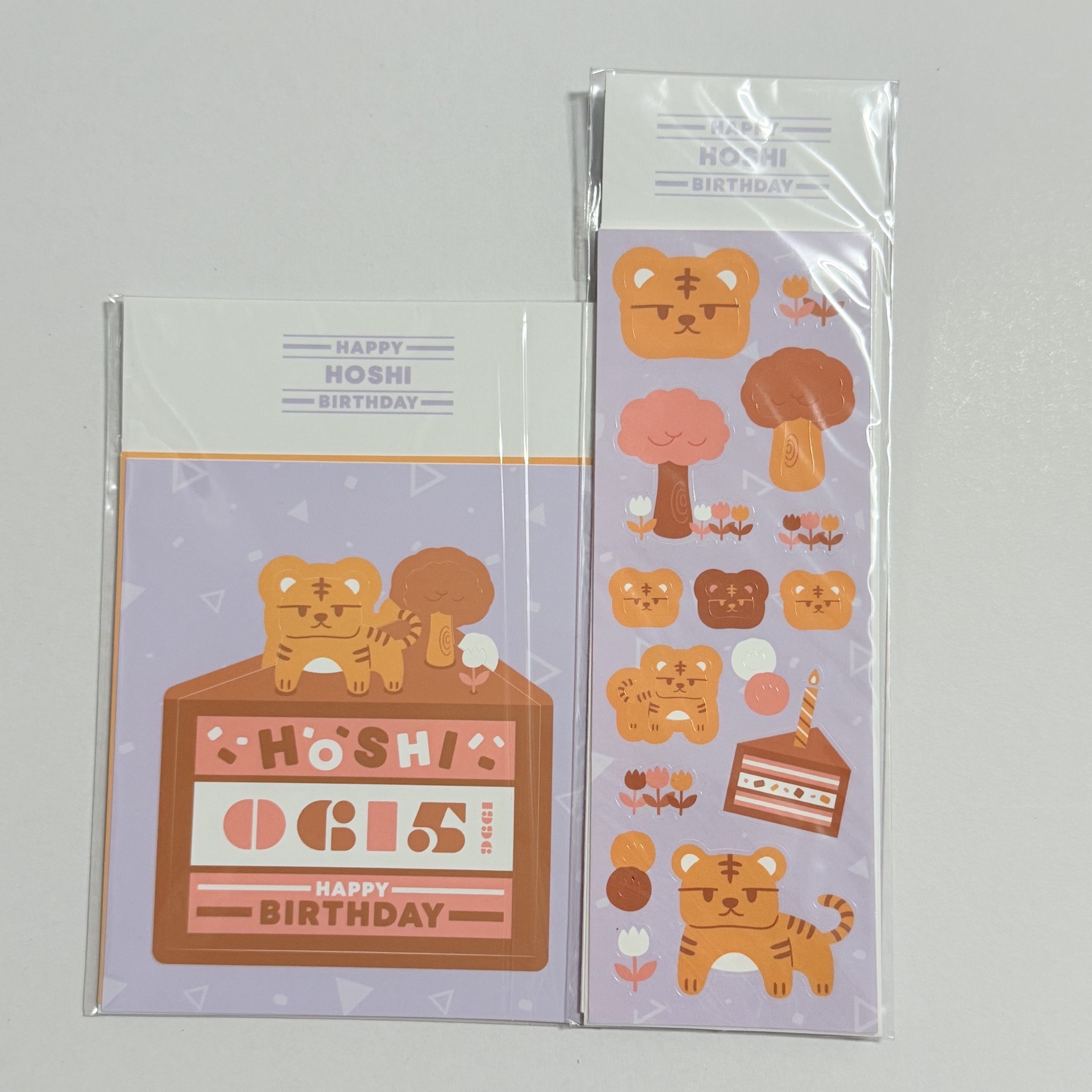 榮生日禮盒貼紙