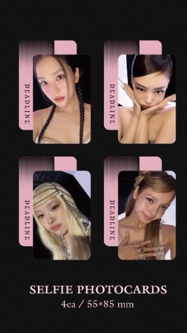 Blackpink迷你3輯PB黑+粉版+WVS特典組 (預購）