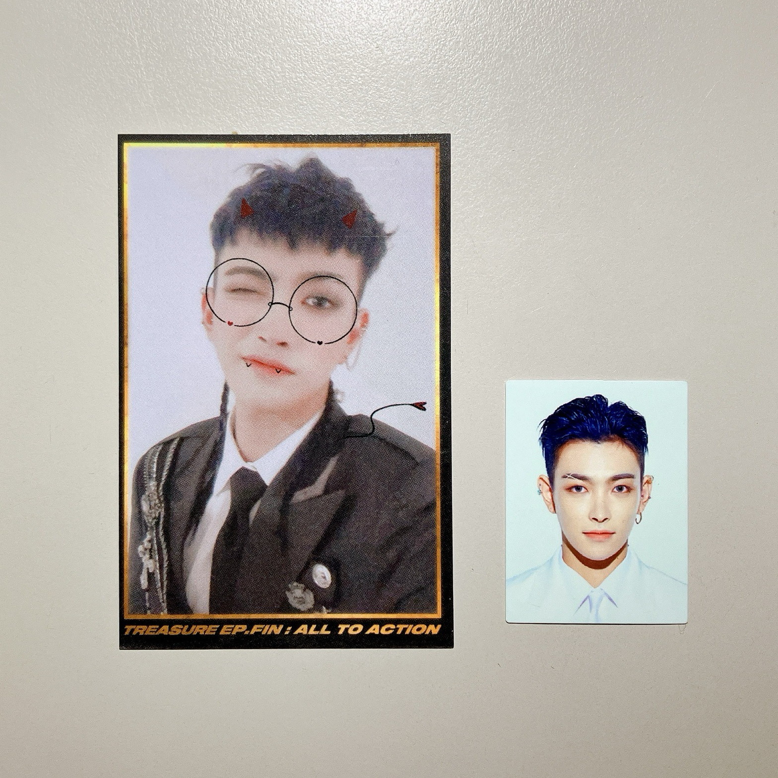 ATEEZ 弘中 Moon River 月河 一週年FM 公放卡/打歌卡