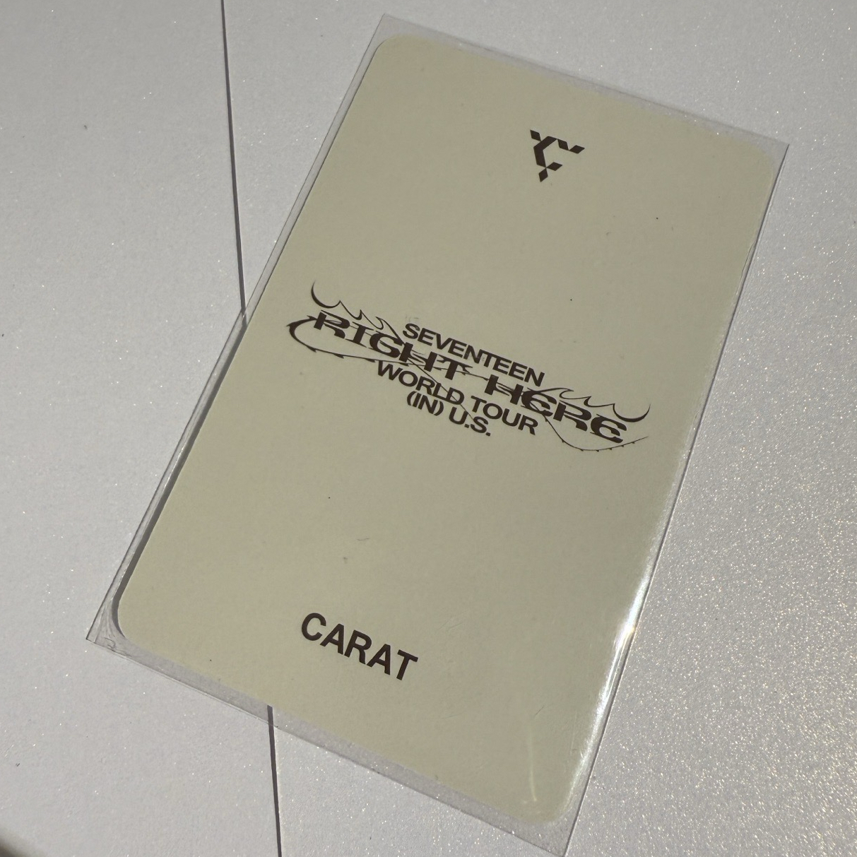 RIGHT HERE 克拉粽 場限 美巡卡背 李碩珉 DK