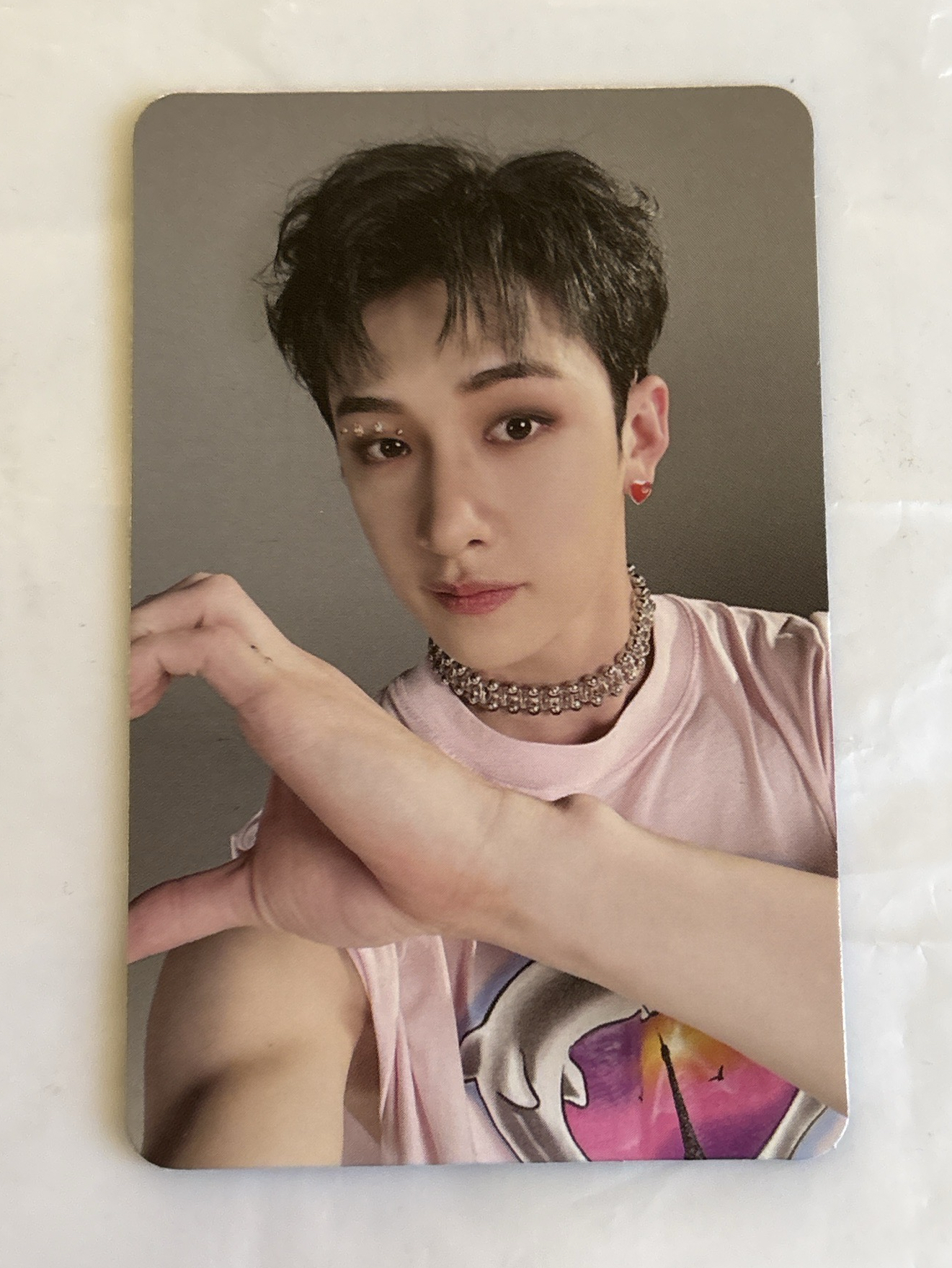 Bang Chan 臉頰愛心🫶🏻