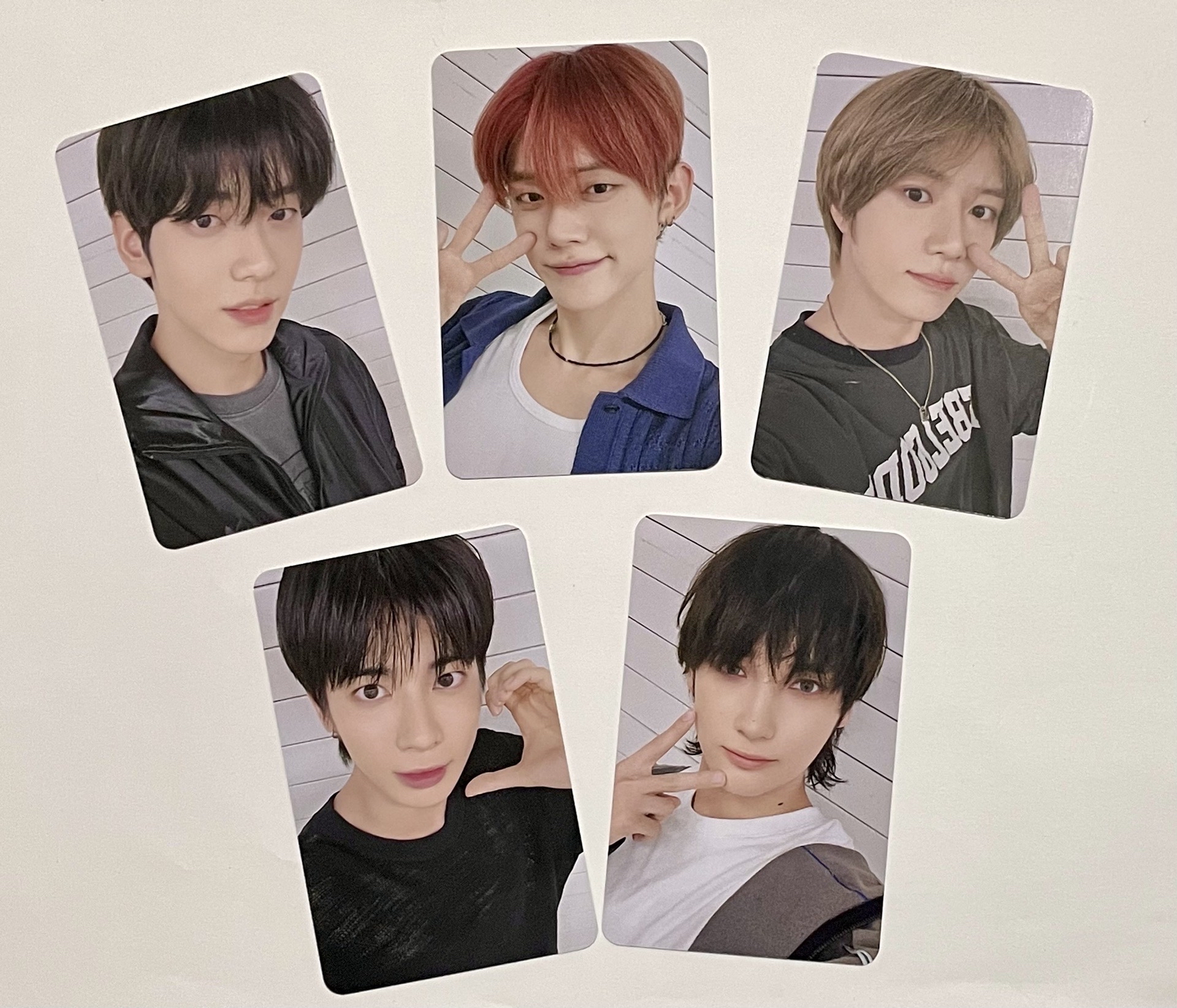 TXT 迷七DMM2.0簽售特典卡五成員一套